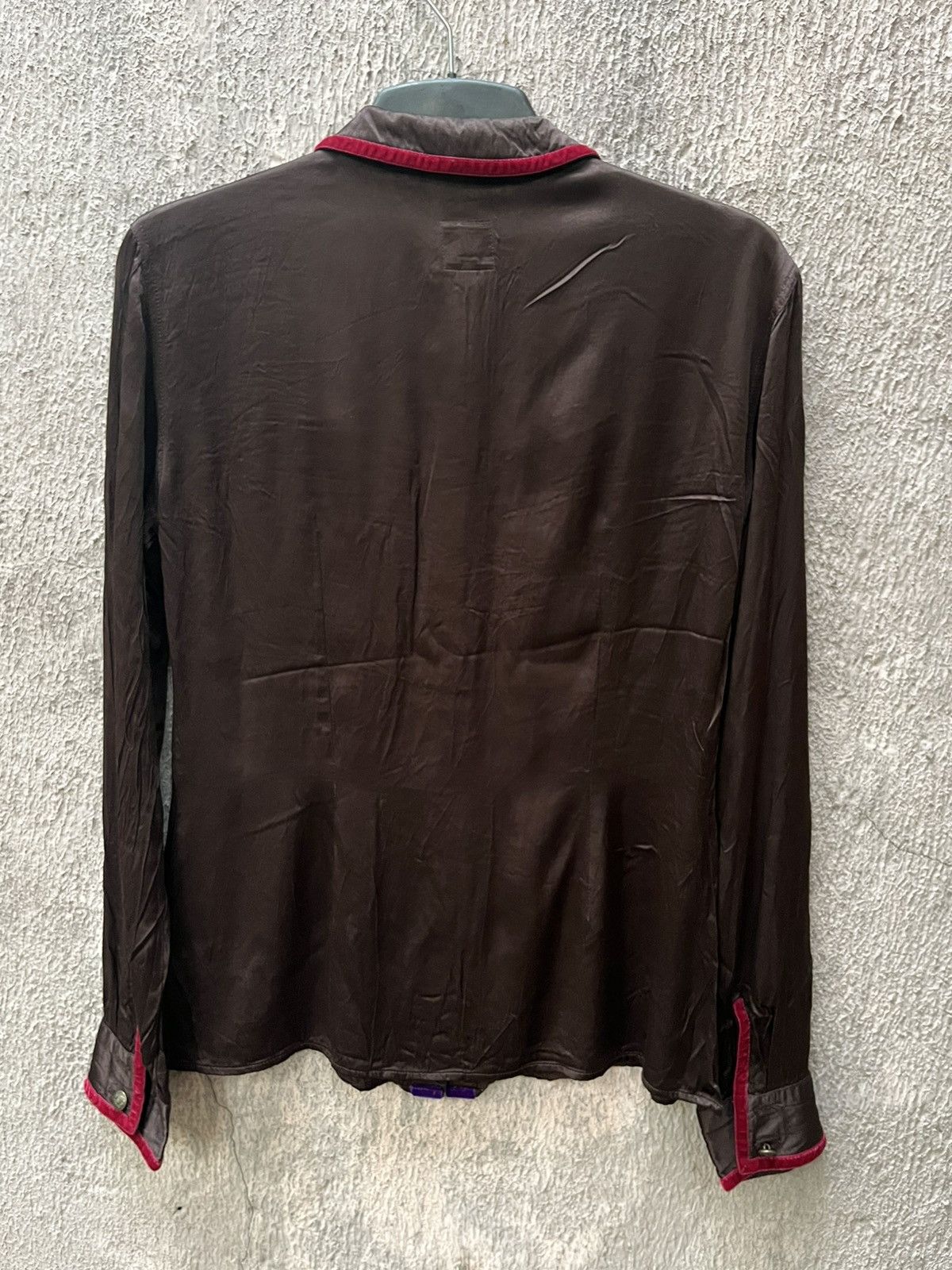 Moschino Vintage Moschino Slik Shirt Size M / US 6-8 / IT 42-44 - 5 Thumbnail