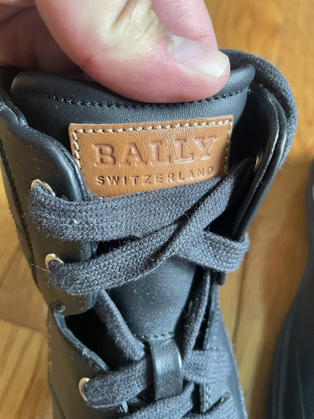 Bally Men’s Bally High Tops Size US 7.5 / EU 40-41 - 3 Thumbnail