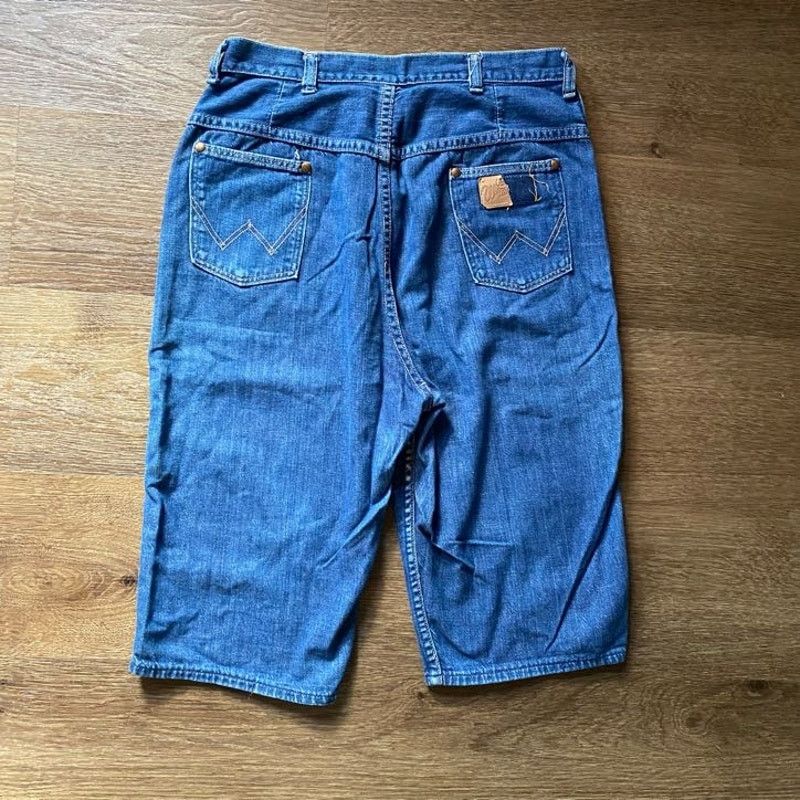 Wrangler Vintage 60s Misses Wrangler Denim Shorts Size 28" / US 6 / IT 42 - 5 Thumbnail