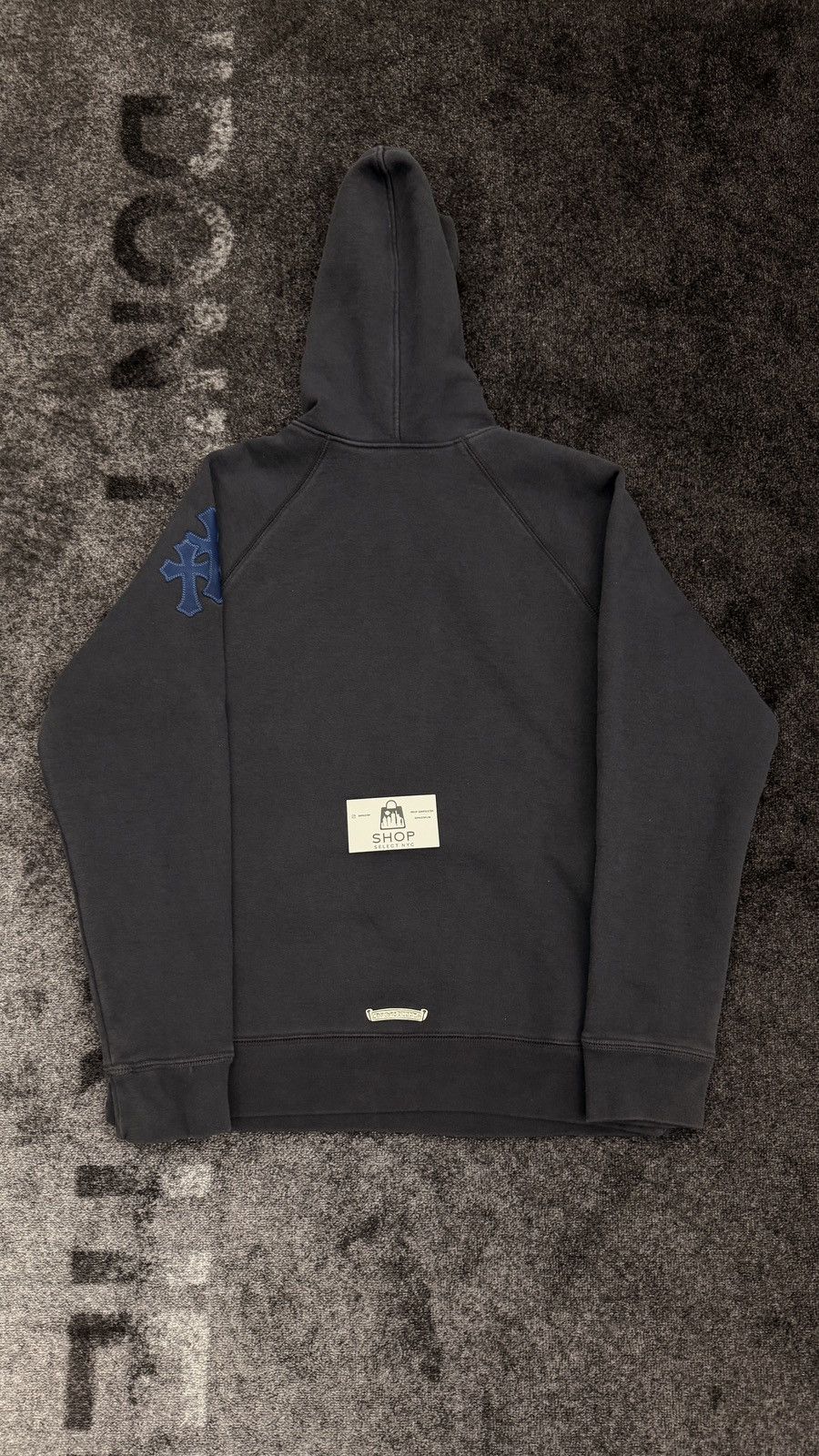 Chrome Hearts BRAND NEW CHROME HEARTS NAVY PAPERJAM HOODIE PULLOVER Size US S / EU 44-46 / 1 - 2 Thumbnail