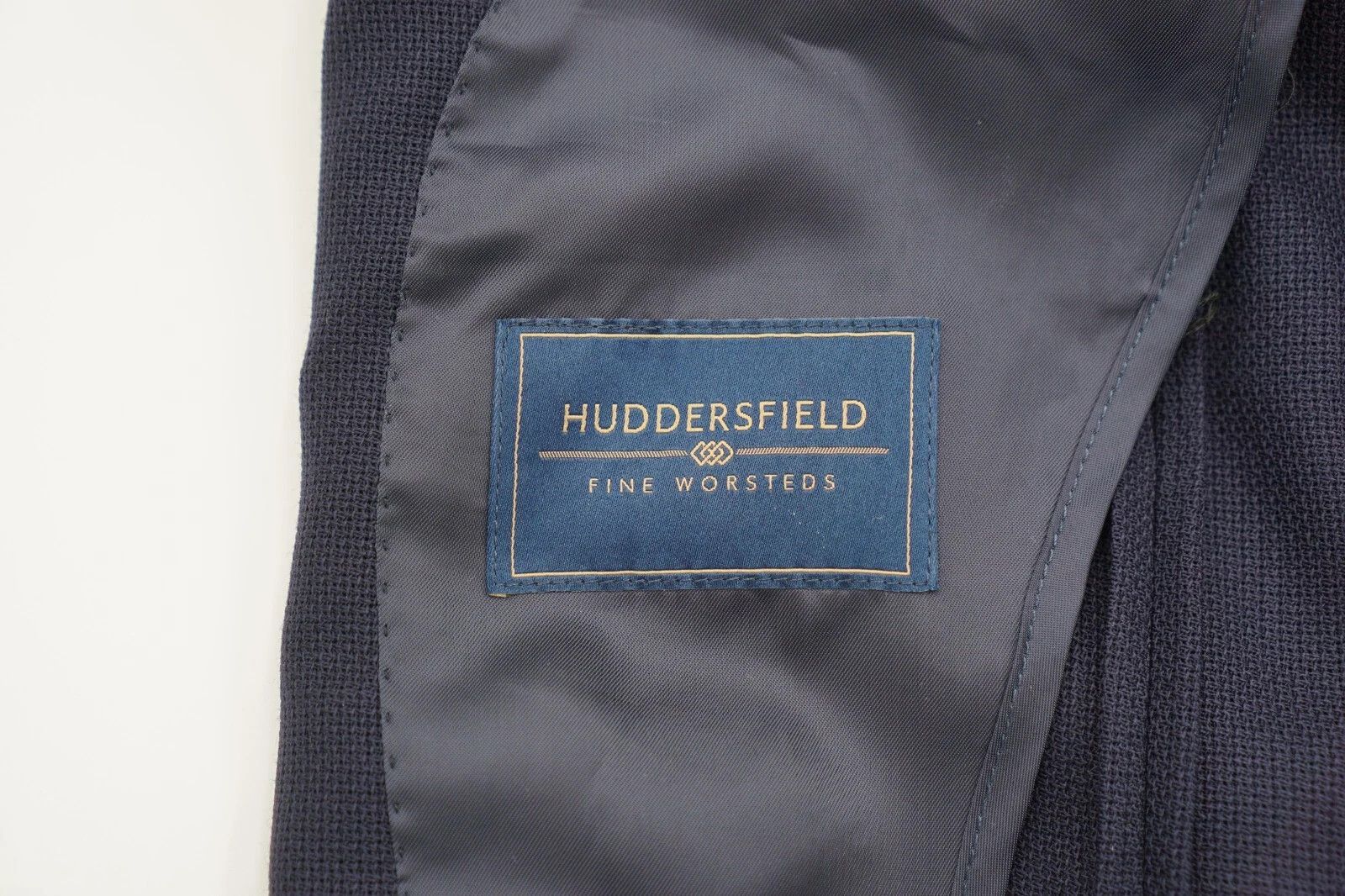 Suitsupply Men Suitsupply Suit La Spalla Wool Huddersfield Blue UK/US34 Size 34R - 6 Thumbnail