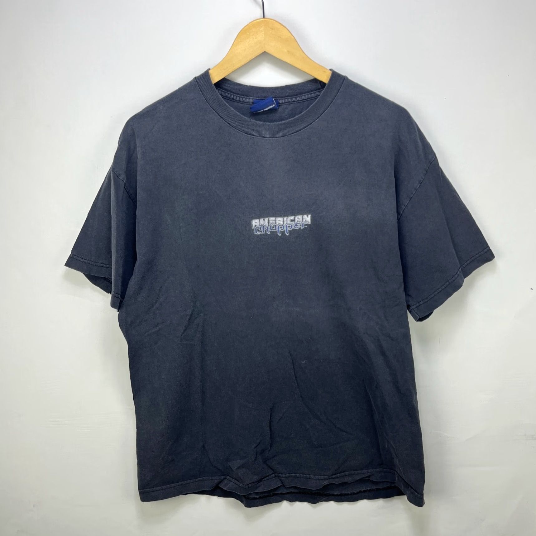 Vintage VINTAGE American Chopper Motorcycle Sun Faded T-Shirt XL Coast West Shirt Men XL Black Size US XL / EU 56 / 4 - 6 Thumbnail