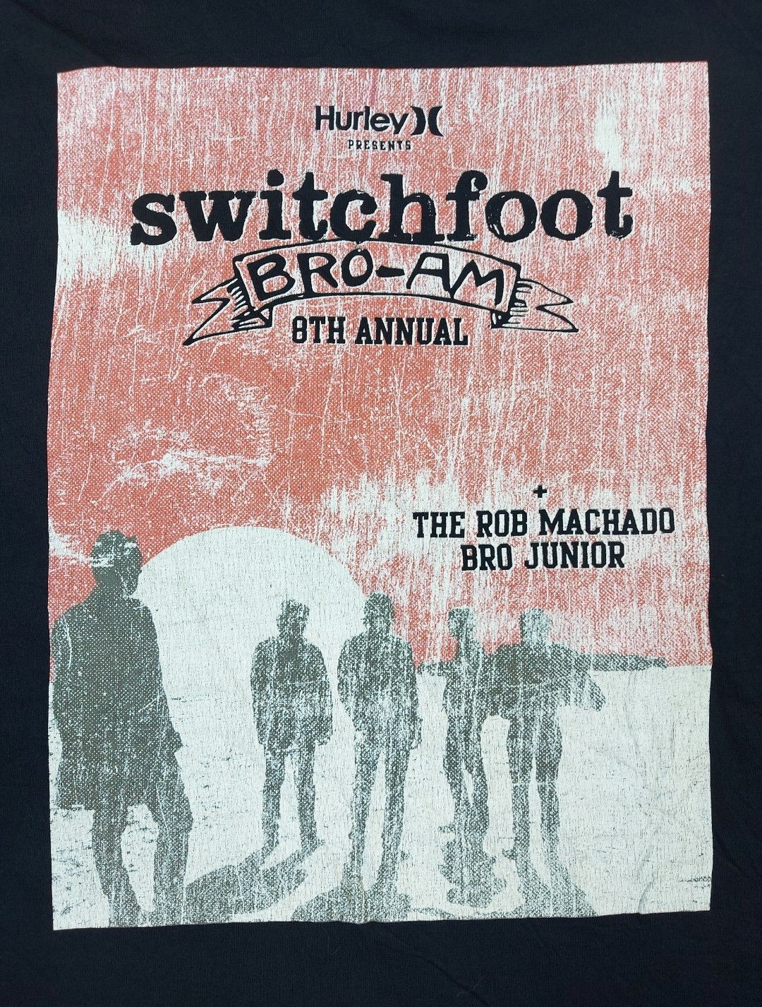 Band Tees × Hurley Switchfoot Band Bro Am 2012 Hurley H2O Official Licensed TEE Size US XL / EU 56 / 4 - 2 Thumbnail