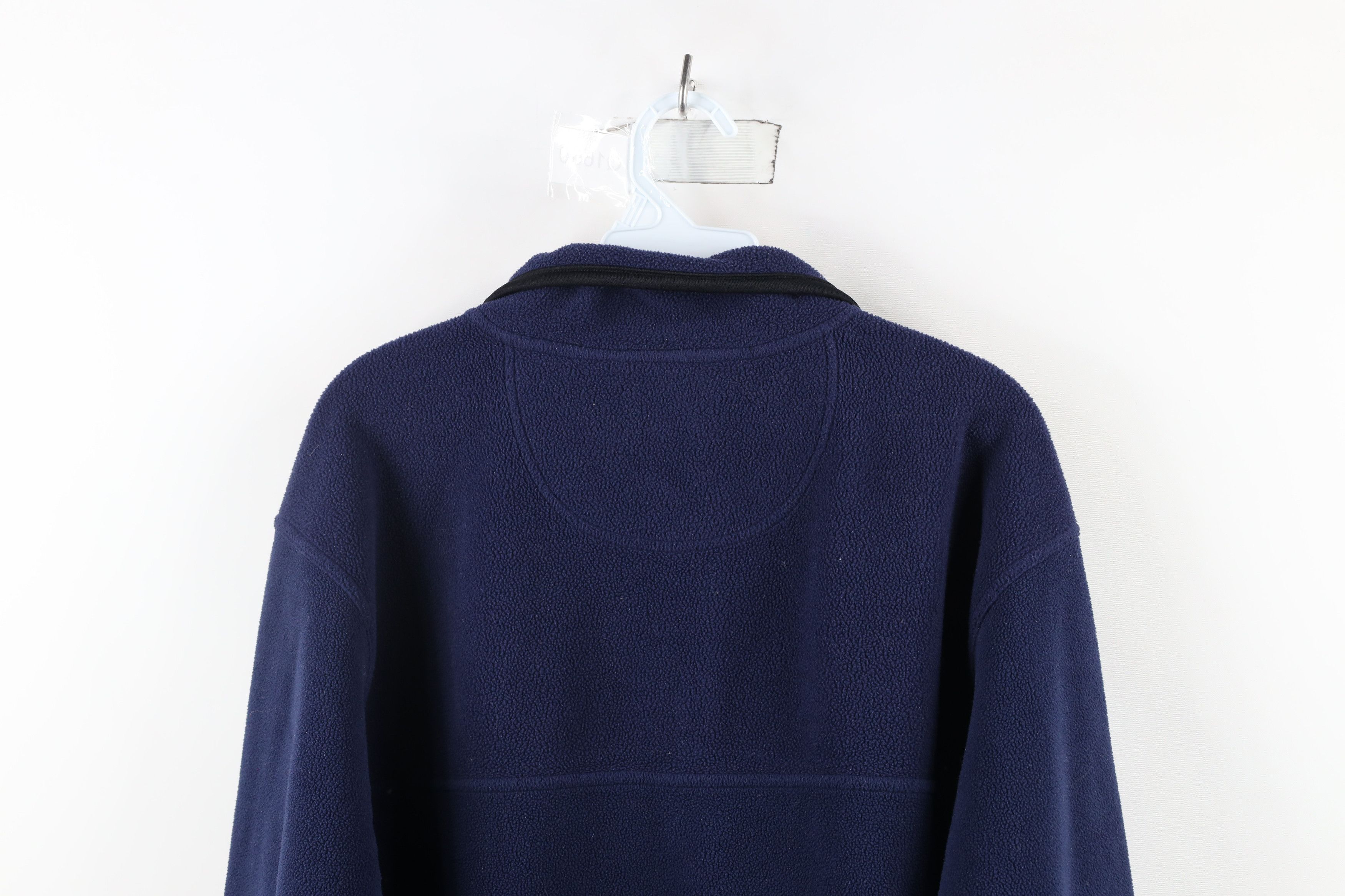 Vintage Vintage 90s University of Michigan Half Zip Fleece Sweater Size US M / EU 48-50 / 2 - 10 Thumbnail
