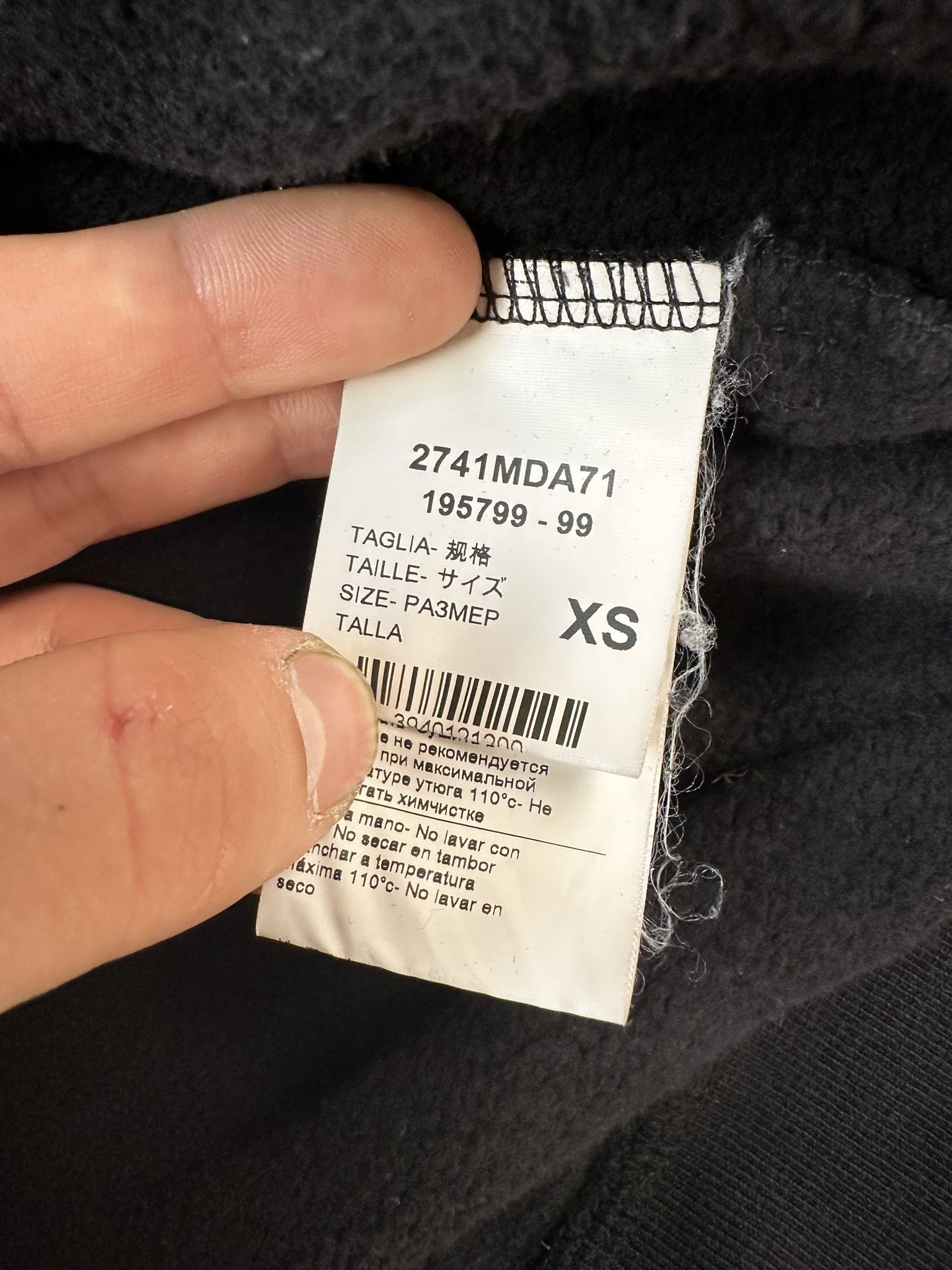 Designer × MSGM MSGM Milano Logo Spellout Long Sweatshirt Size M / US 6-8 / IT 42-44 - 7 Thumbnail