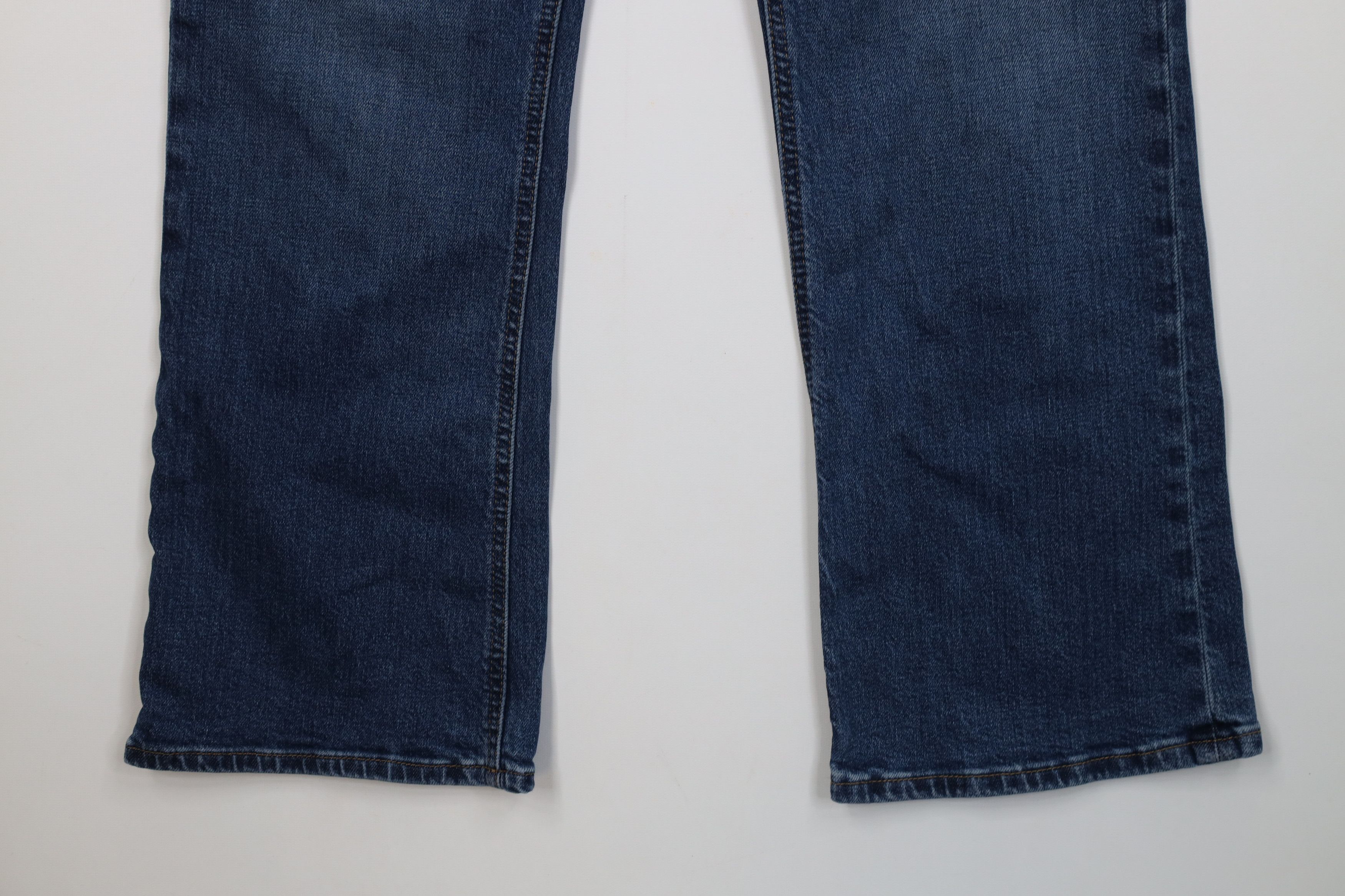 Calvin Klein Vintage 90s Y2K Calvin Klein Wide Leg Denim Jeans Blue Size 30" / US 8 / IT 44 - 4 Thumbnail