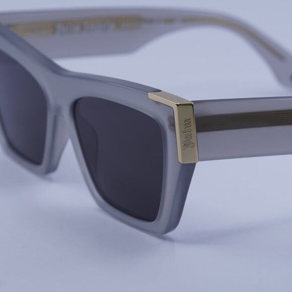 Palm Angels Palm Angels PERI099 HOLLYWOOD 0907 Sunglasses Grey Cat Eye Size ONE SIZE - 4 Thumbnail