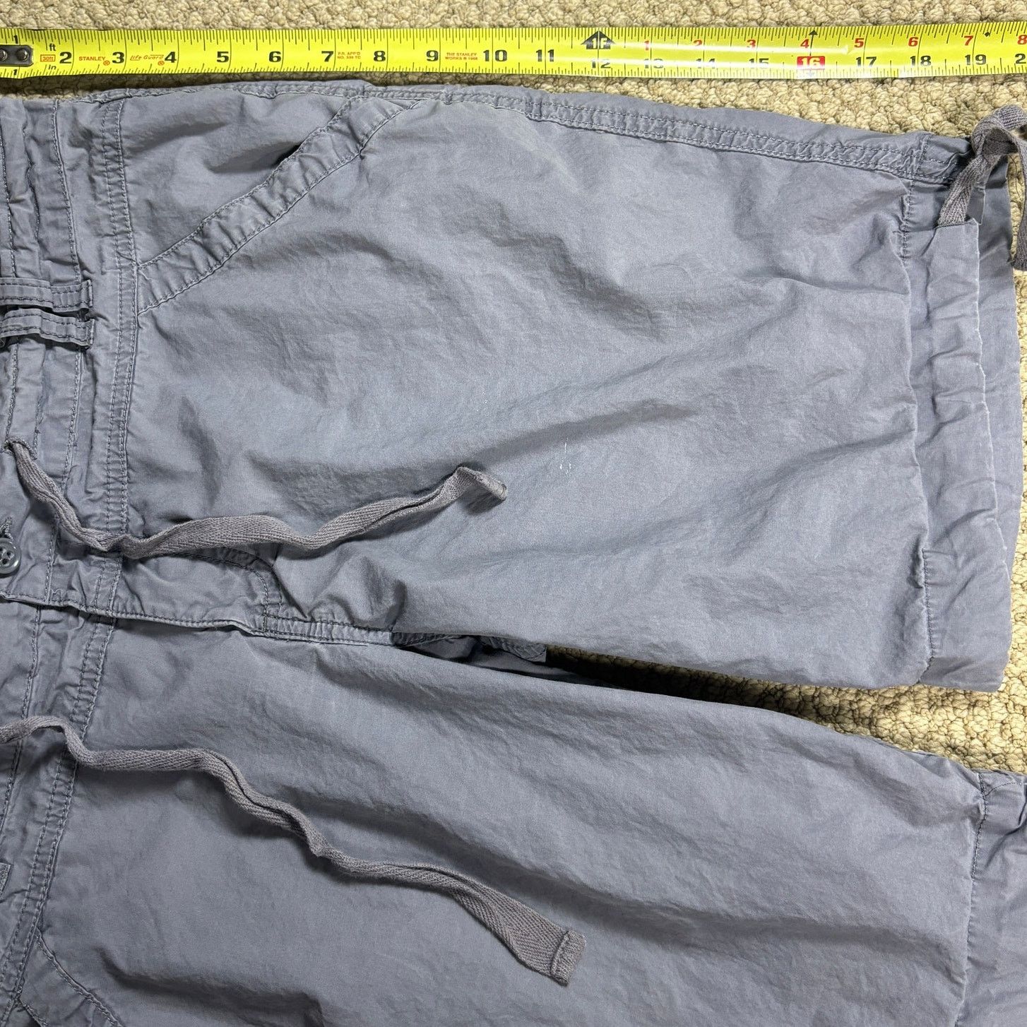 Ocean Pacific vintage y2k 2000s Ocean Pacific womens gray cargo shorts 36 Size 36" / US 14 / IT 50 - 5 Thumbnail