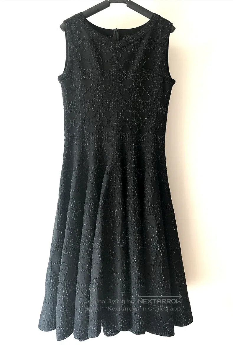 Alaia Alaia Metallic Floral Extra Large Skirt Maxi Dress Size S / US 4 / IT 40 - 3 Thumbnail
