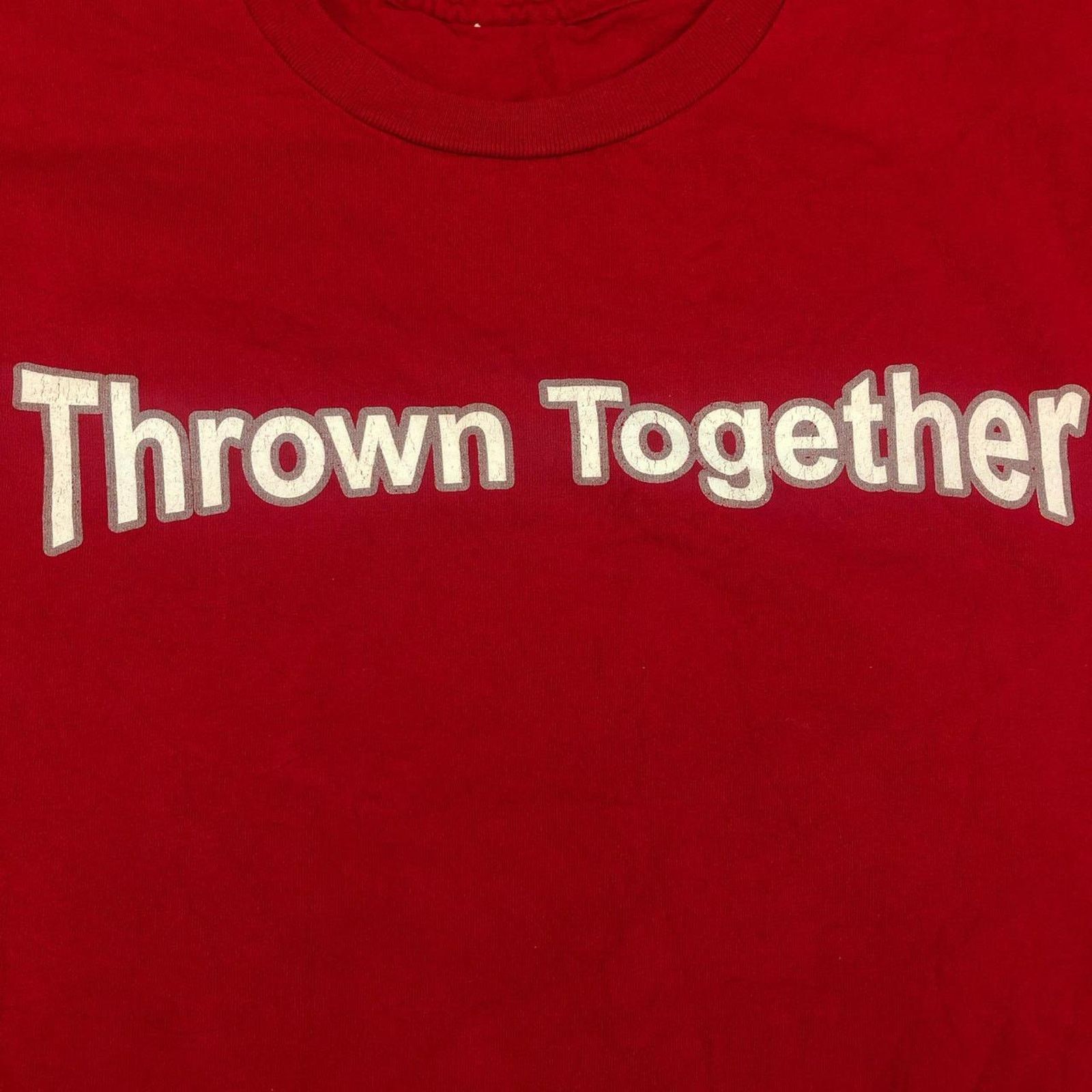 Other Men’s Red ‘Thrown Together’ Graphic Number Team Tee Size US S / EU 44-46 / 1 - 2 Thumbnail
