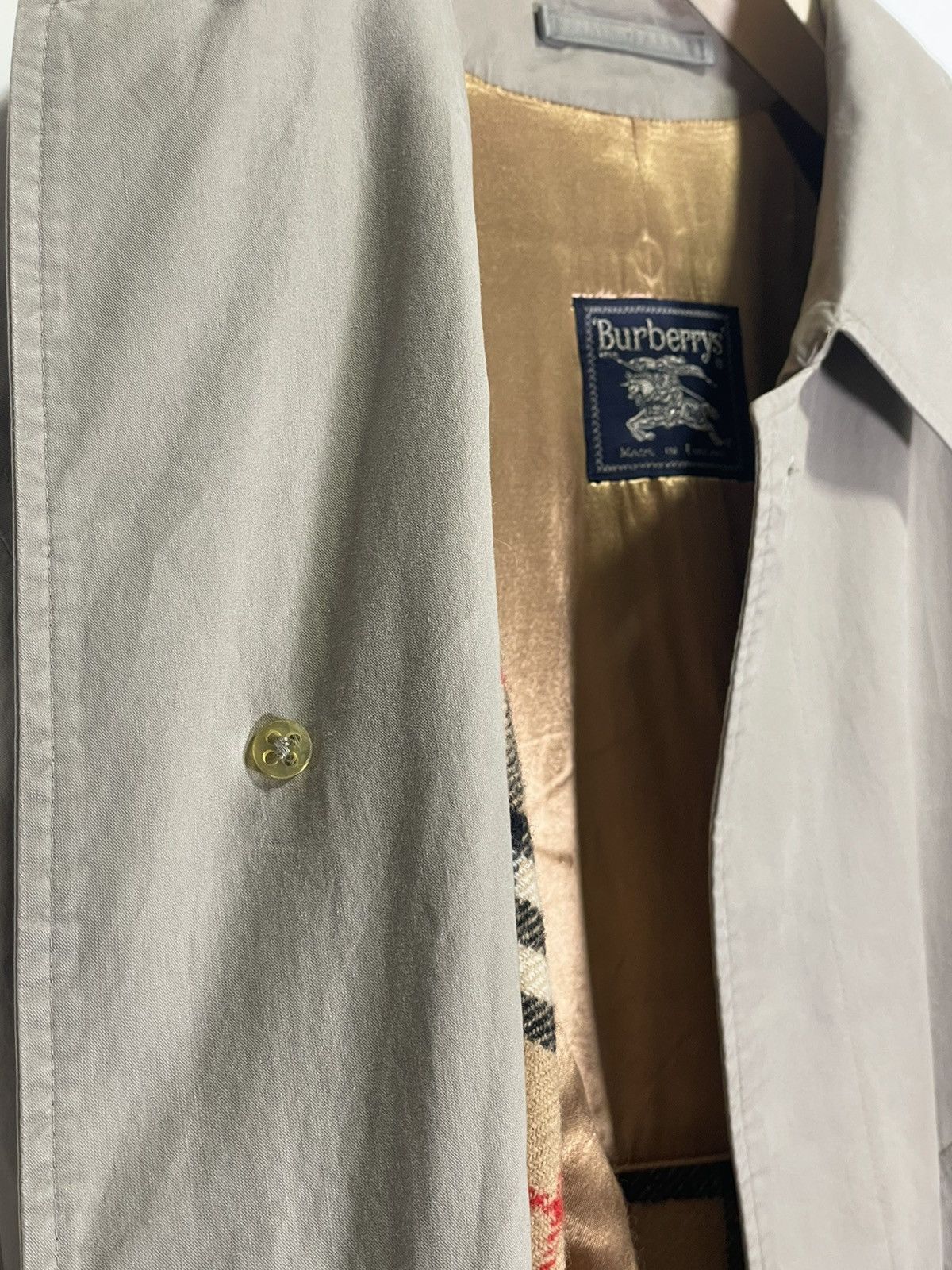 Burberry Burberry Trench Coat - vintage made in England Size M / US 6-8 / IT 42-44 - 3 Thumbnail