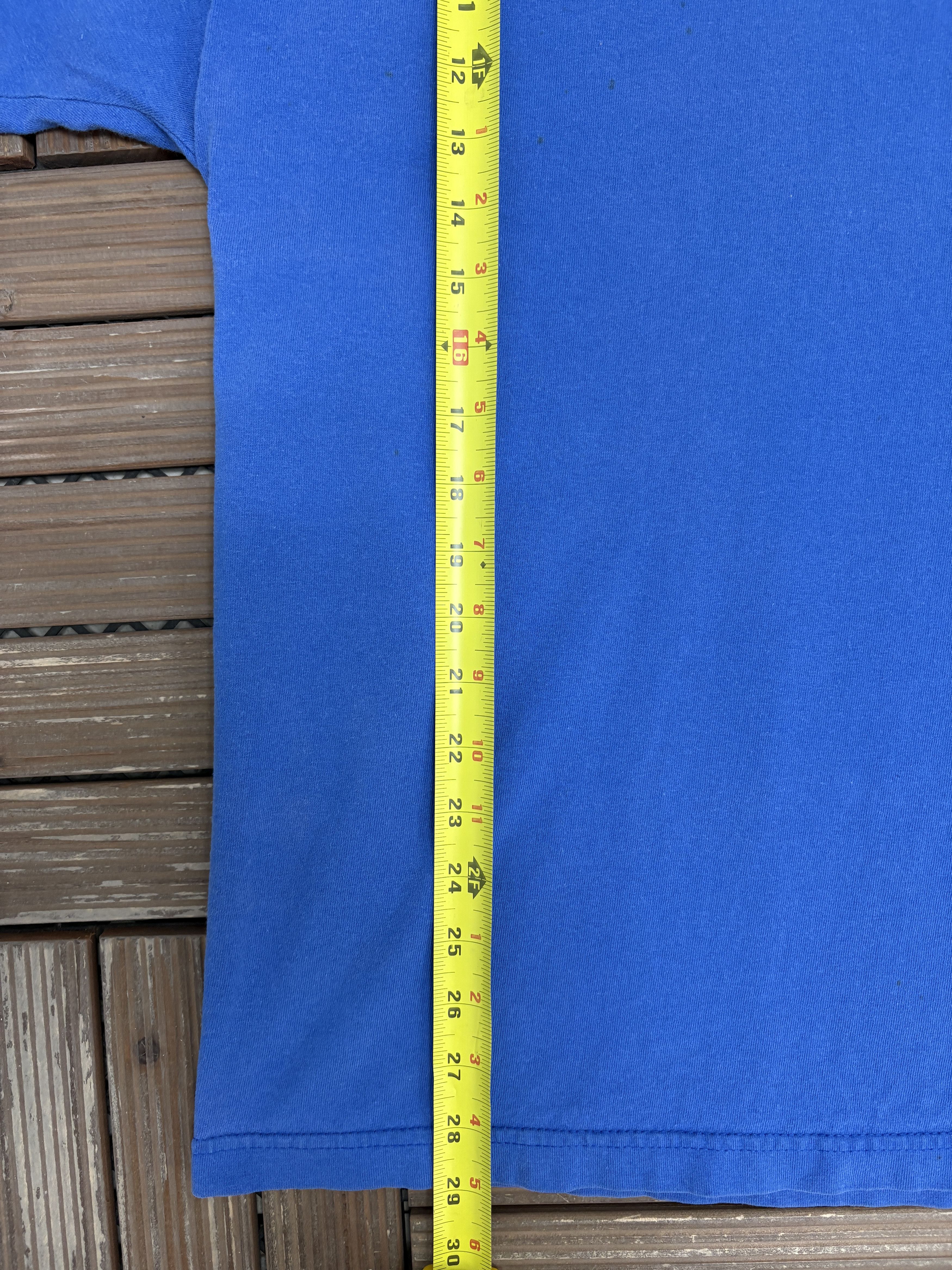 Vintage Kansas Jayhawks Vintage Blue T-Shirt Tee Size US XXL / EU 58 / 5 - 7 Thumbnail