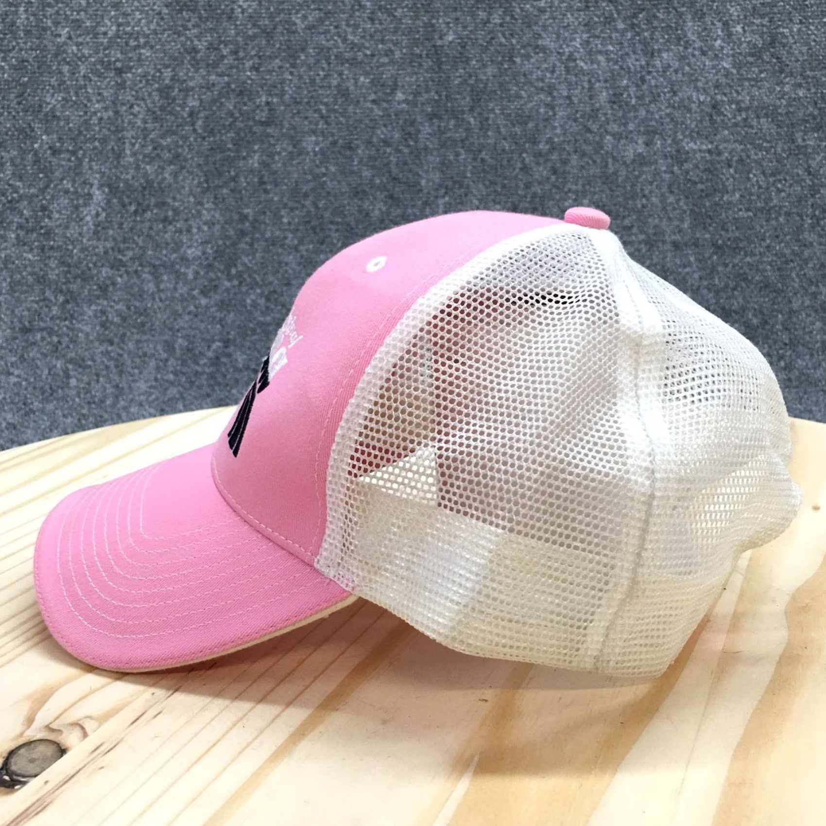Puma Puma Baseball Cap Hat Womens Pink OS Curved Brim Embroidered Logo Original Casual Size ONE SIZE - 4 Thumbnail