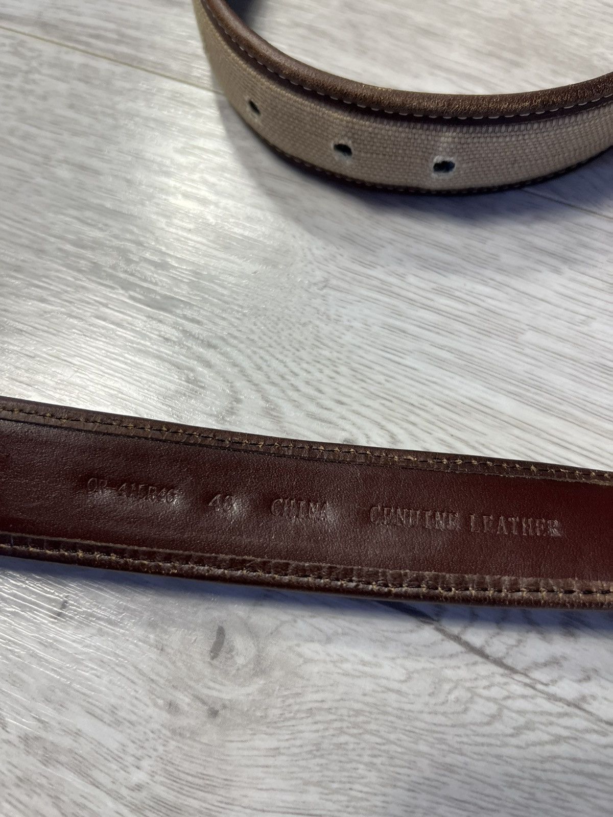 Orvis Orvis Luxury Leather Brown Belt Big Size Size ONE SIZE - 8 Thumbnail