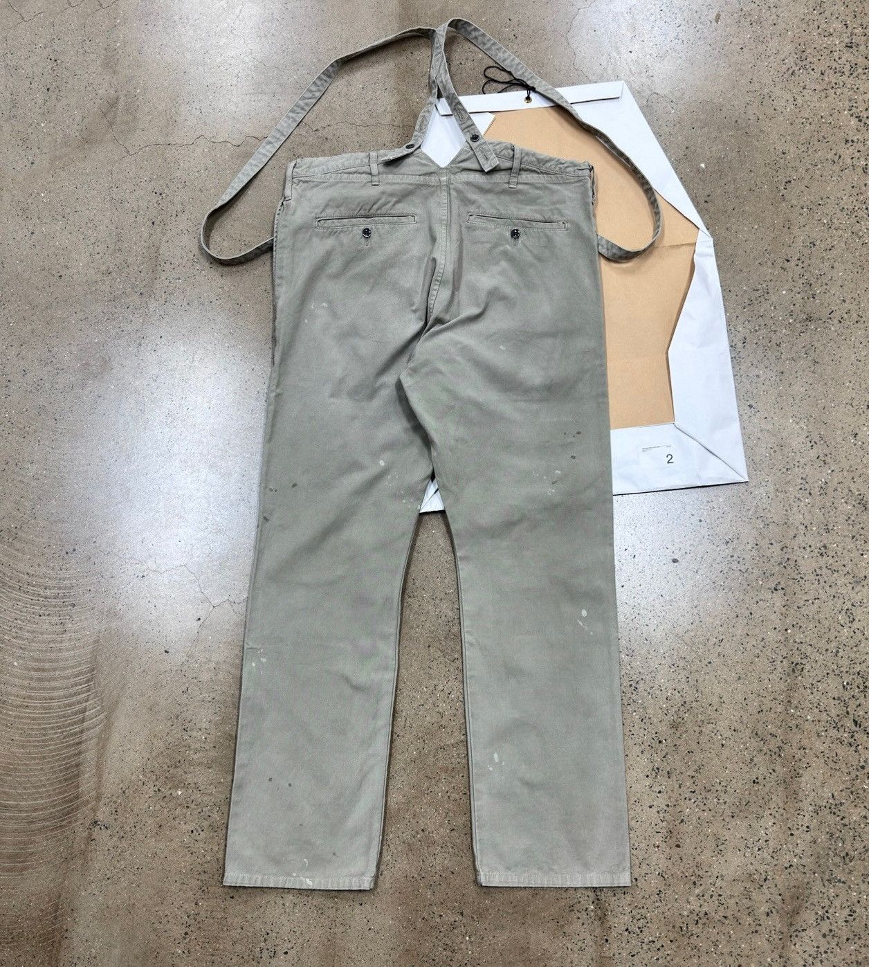 Visvim Visvim 21aw TRAVAILLER BRACES PANTS DMGD Size US 34 / EU 50 - 2 Thumbnail