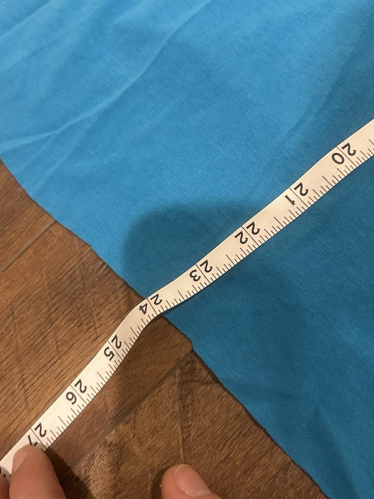 Hanes Vintage 90s Hane's 50-50 Blue Boxy Cropped 22x24 Size US M / EU 48-50 / 2 - 5 Thumbnail