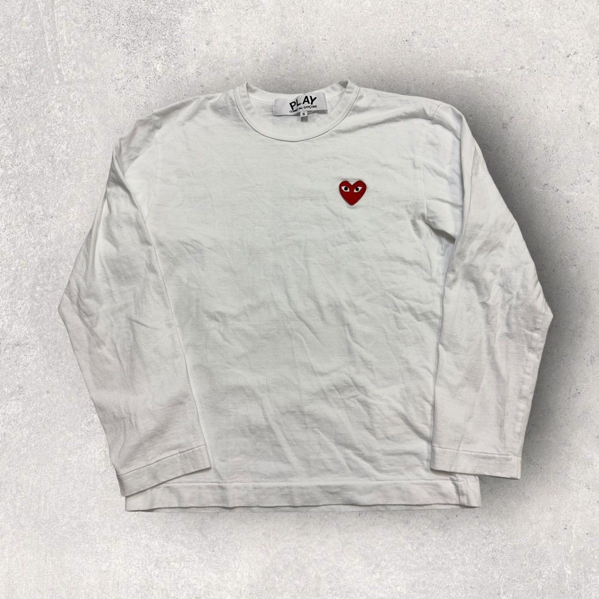 Comme des Garcons PLAY Comme des Garçons Play long sleeve tee Size US S / EU 44-46 / 1 - 1 Thumbnail