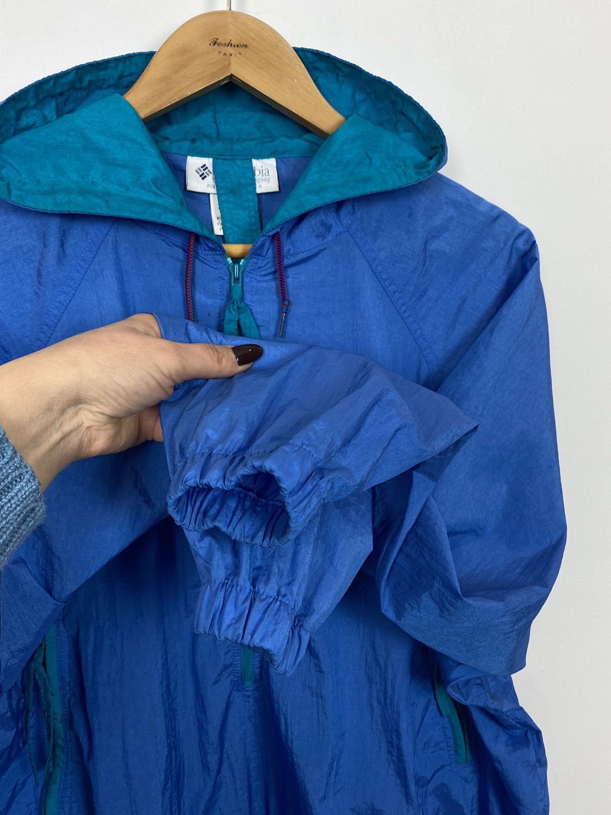 Columbia Vintage Columbia Rain Coat Windbreaker Jacket Womens Size L Size L / US 10 / IT 46 - 7 Thumbnail