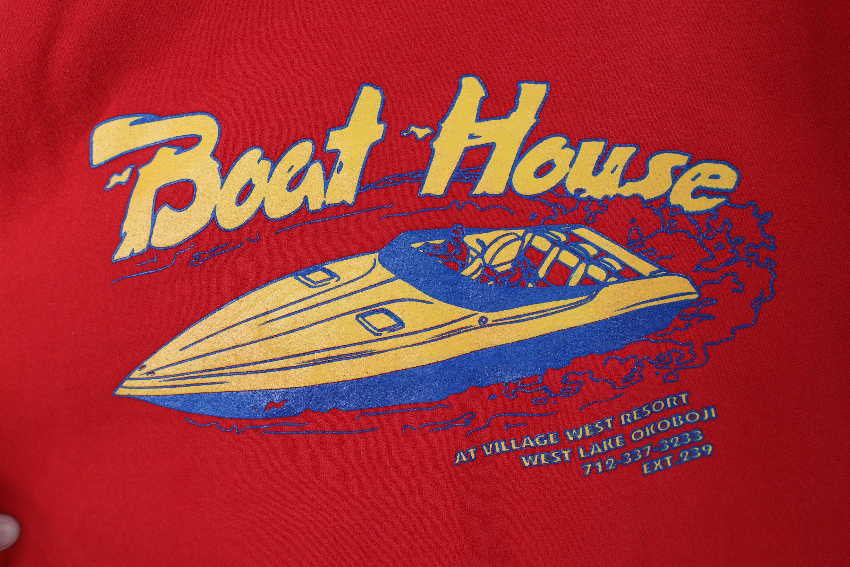 Vintage Vintage Streetwear Spell Boat House Boating Boat Life Hoodie Size US M / EU 48-50 / 2 - 10 Thumbnail