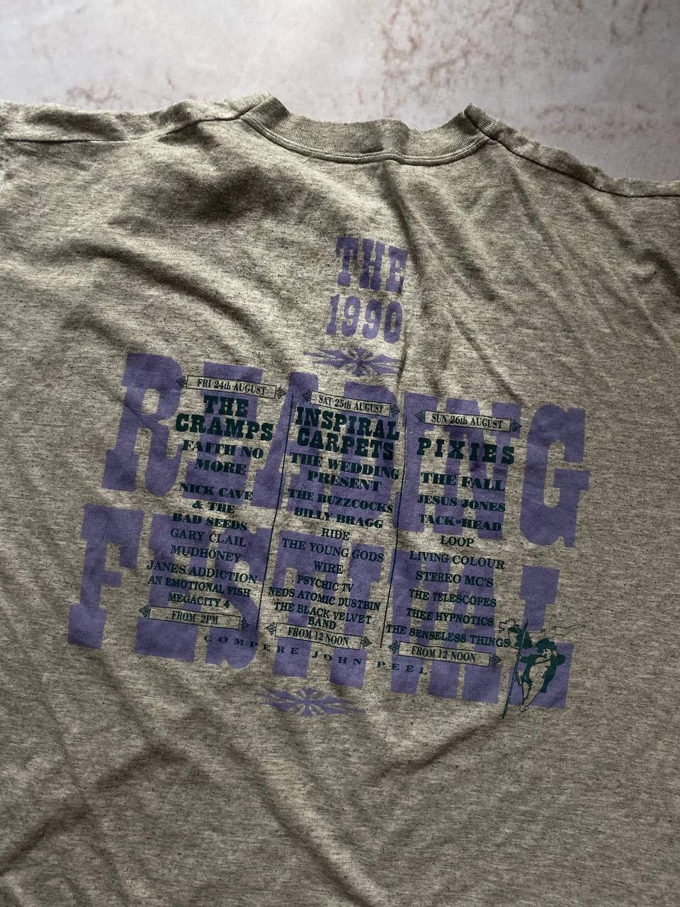 Band Tees × Vintage Vintage 1990 Reading Festival Concert T shirt Size US L / EU 52-54 / 3 - 3 Thumbnail