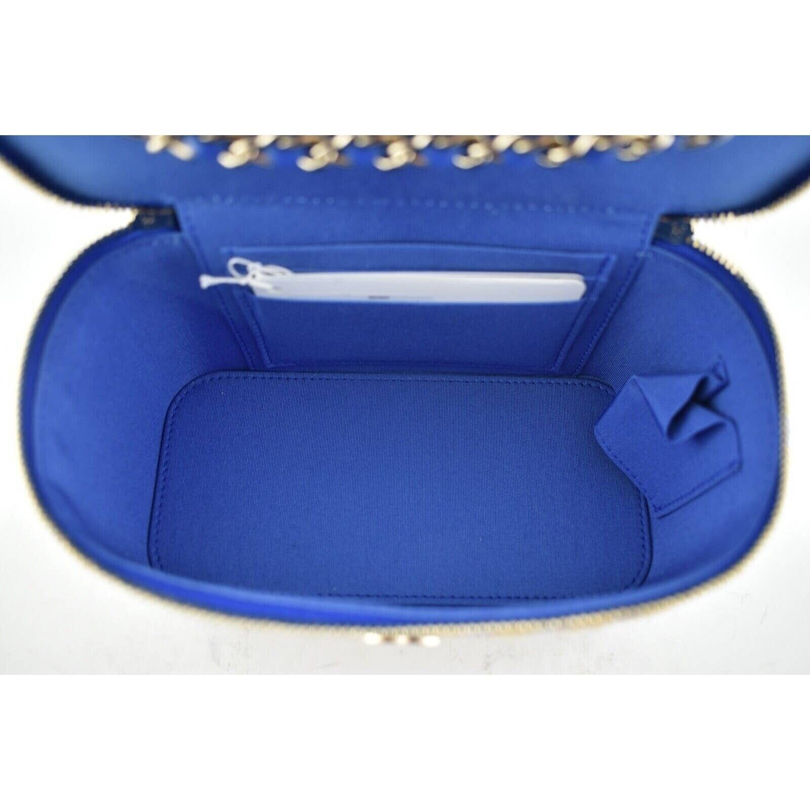 Chanel Chanel Raffia Small Vanity With Chain Shoulder Crossbody Bag Size ONE SIZE - 10 Thumbnail