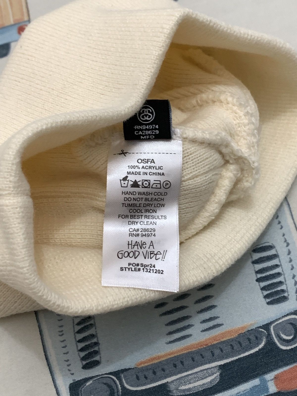 Stussy Stussy Basic Logo beanie Size ONE SIZE - 5 Thumbnail