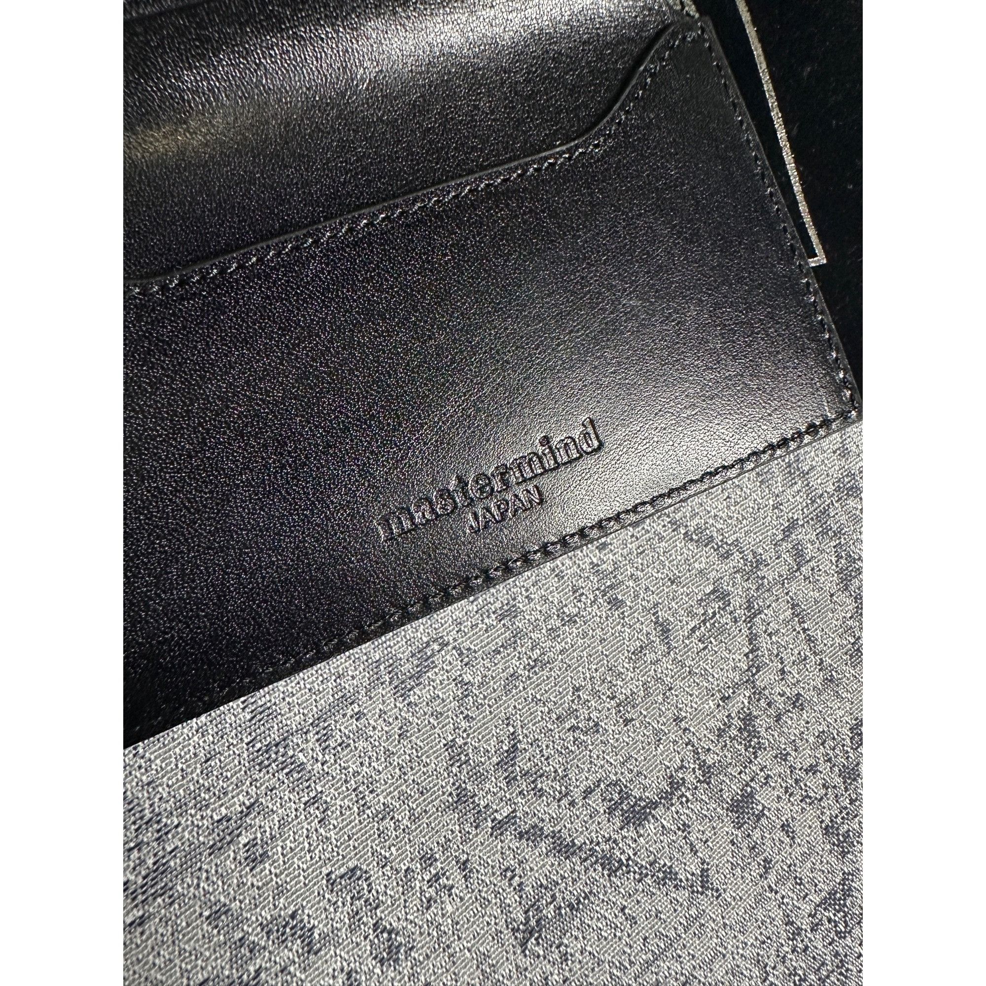 Mastermind Japan Mastermind Black Leather MJ Short Wallet Size ONE SIZE - 3 Thumbnail