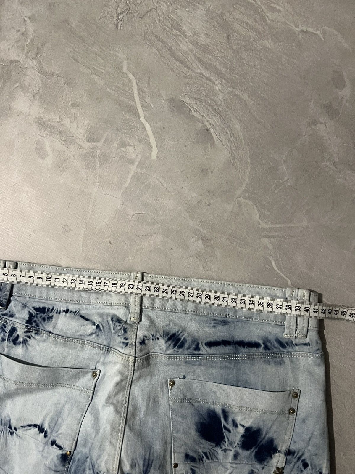 Japanese Brand Distressed Slim Sexy Fit / Number Nine Style Rare / Archive Size US 32 / EU 48 - 9 Thumbnail