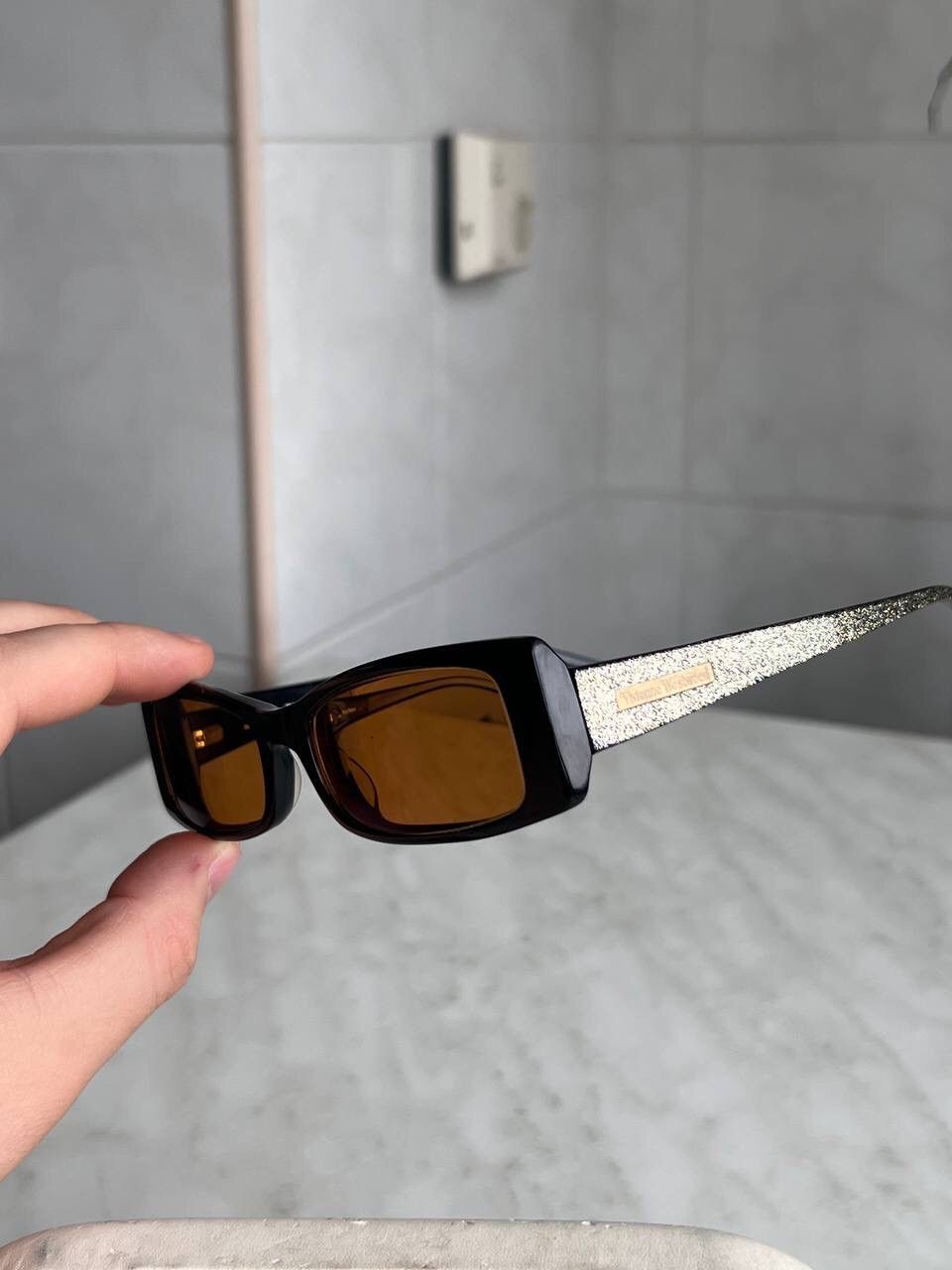 Vivienne Westwood Vivienne Westwood Vintage Shine Glitter Frame Eyeglasses Y2K Size ONE SIZE - 1 Thumbnail