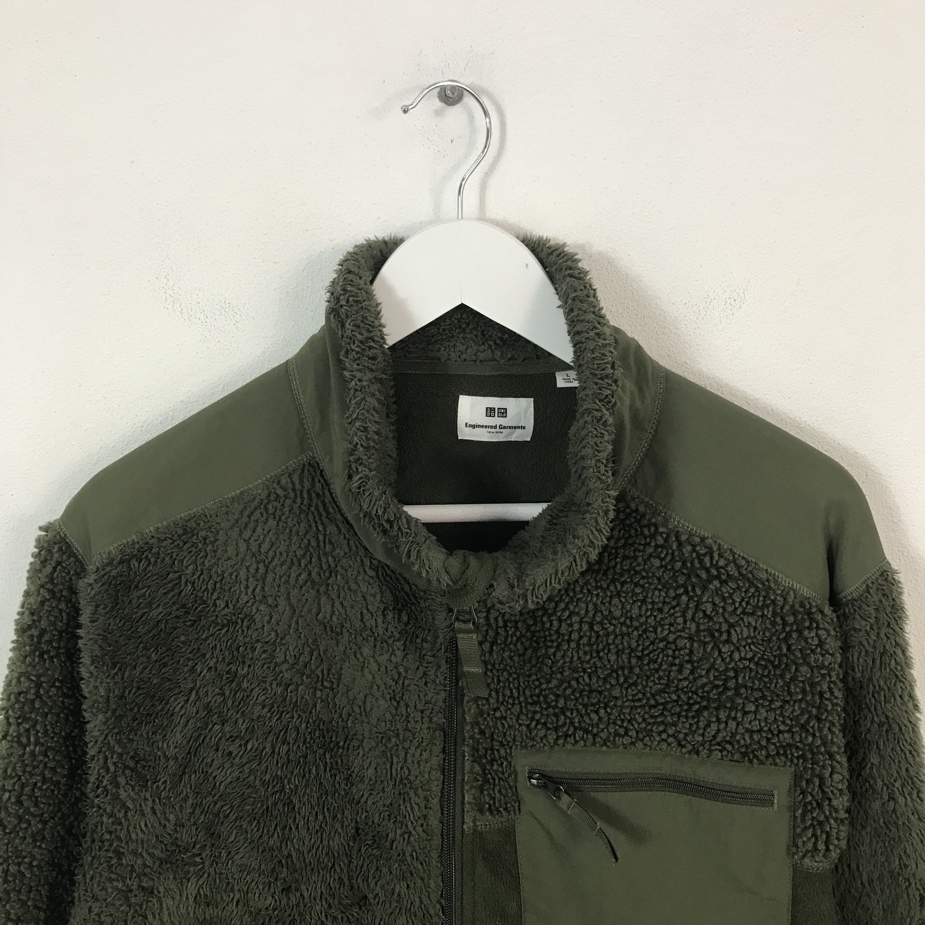 Japanese Brand UNIQLO x engineered garments Zipper Fleece Winter jacket Size US M / EU 48-50 / 2 - 2 Thumbnail