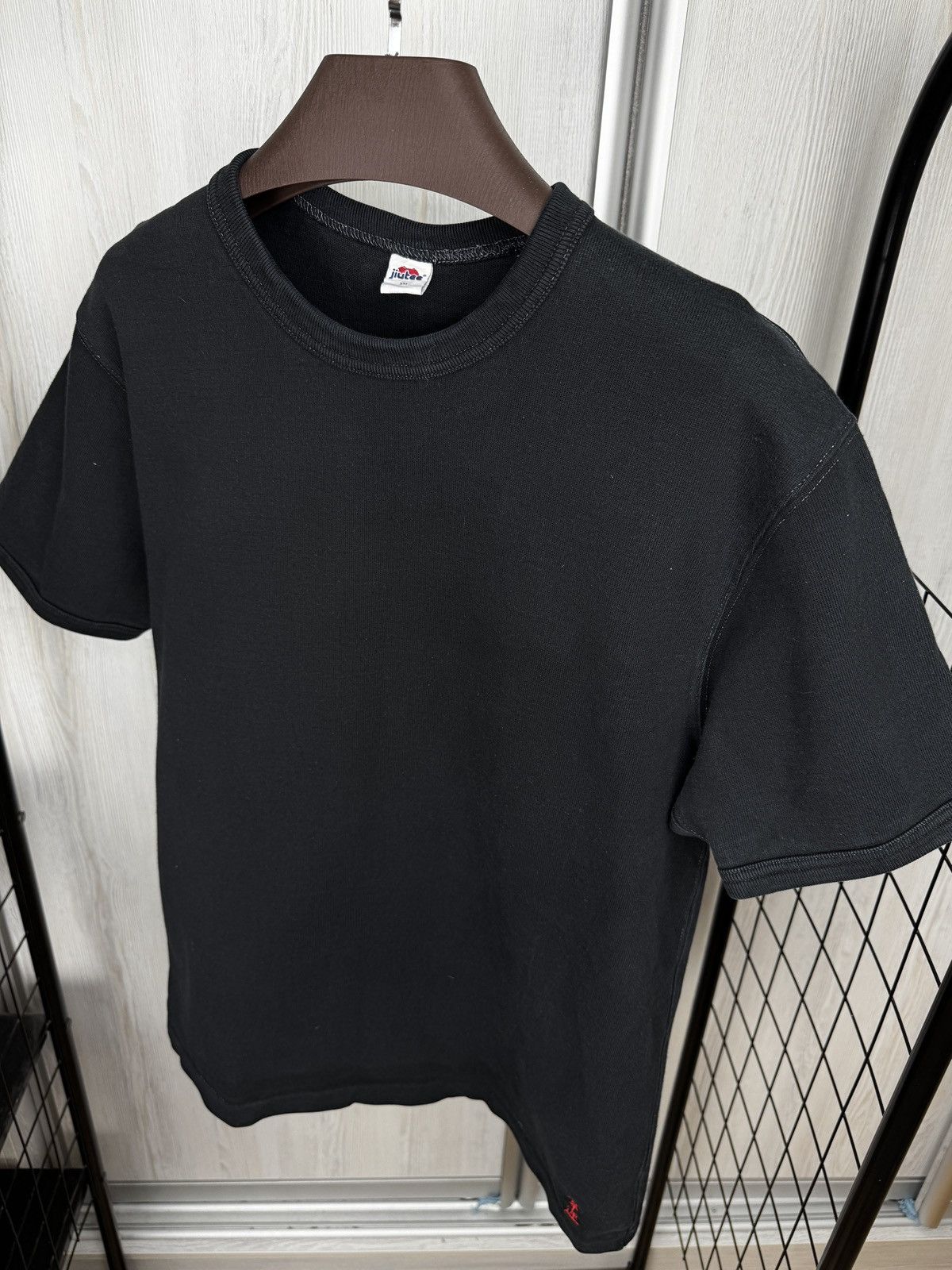 Other Jiutee Japanese Chinese style black basic tee shirt Size US L / EU 52-54 / 3 - 7 Thumbnail