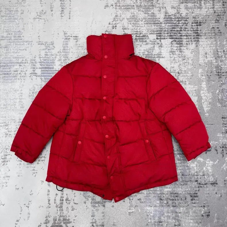 Balenciaga Balenciaga Collar Back Embroidered Logo Puffer Jacket - Re Size XXS / US 00 / IT 34 - 1 Thumbnail