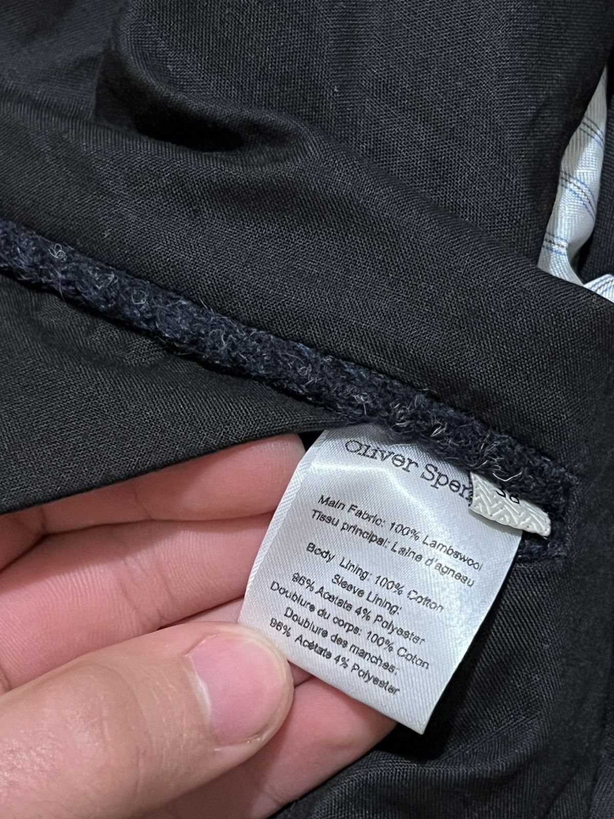 Japanese Brand × Oliver Spencer Oliver Spencer wool varsity jacket old money style 90 luxury Size US M / EU 48-50 / 2 - 9 Thumbnail