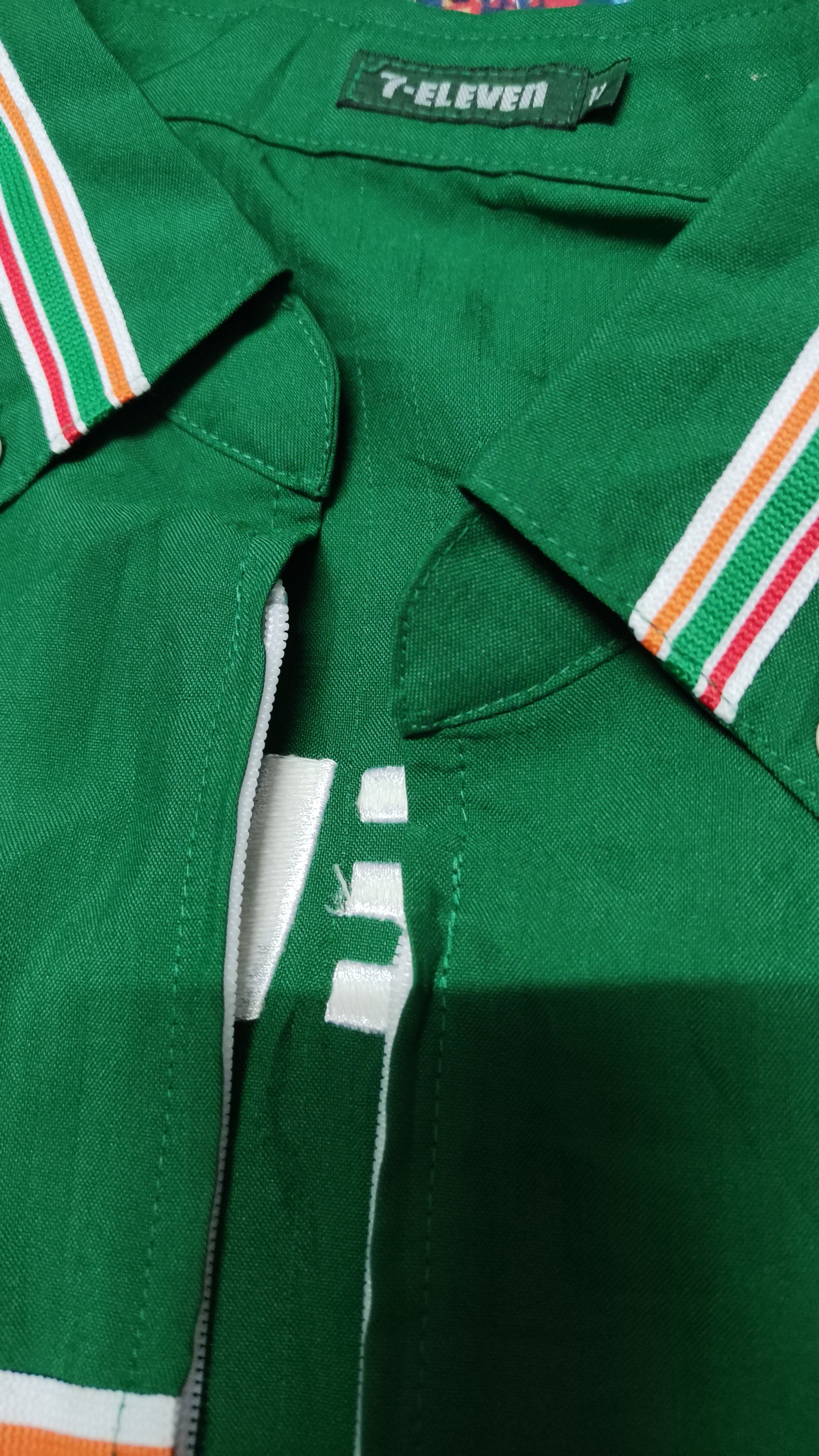 Japanese Brand VINTAGE 7 ELEVEN WORK JACKET BIG LOGO Size US M / EU 48-50 / 2 - 5 Thumbnail