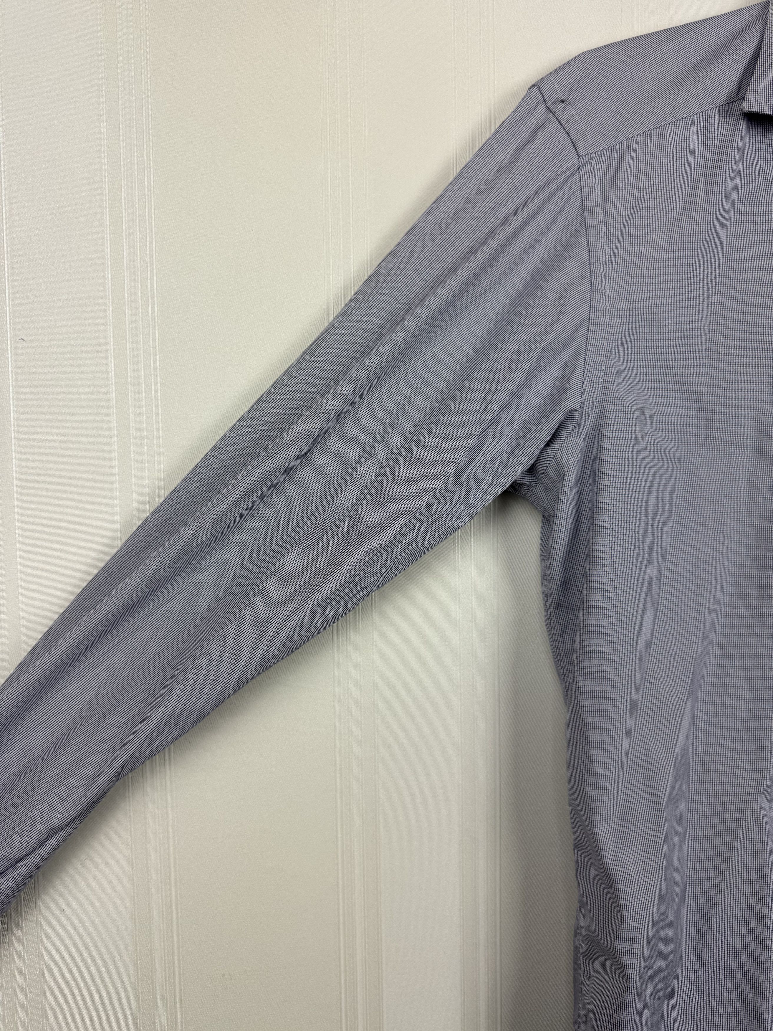 Eton Eton Blue Slim Fit Shirt Size 38 100% Cotton Size US M / EU 48-50 / 2 - 17 Thumbnail