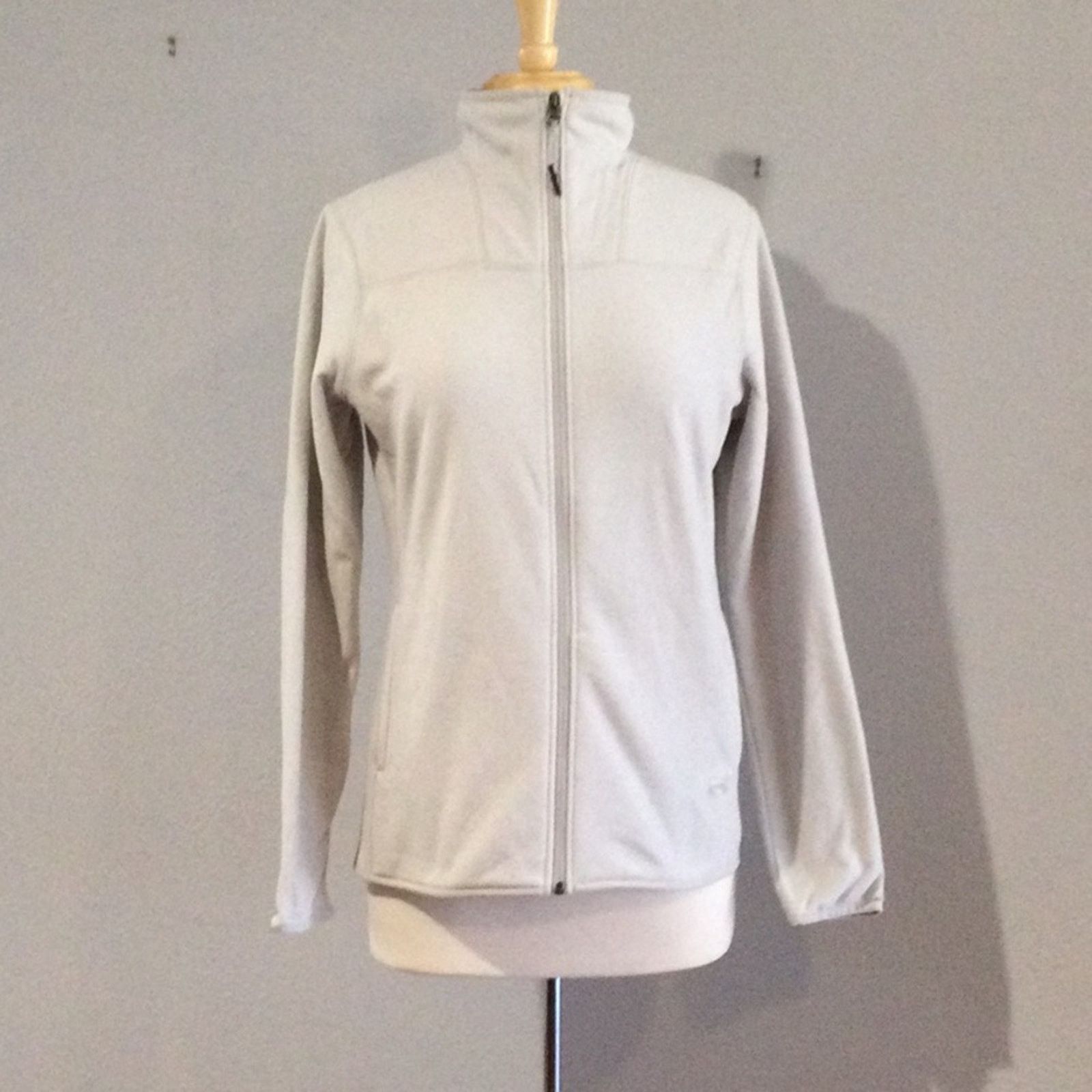 Under Armour Under Armour Gray Loose Cold Gear Full Zip Jacket Size Sm/P Size S / US 4 / IT 40 - 1 Thumbnail