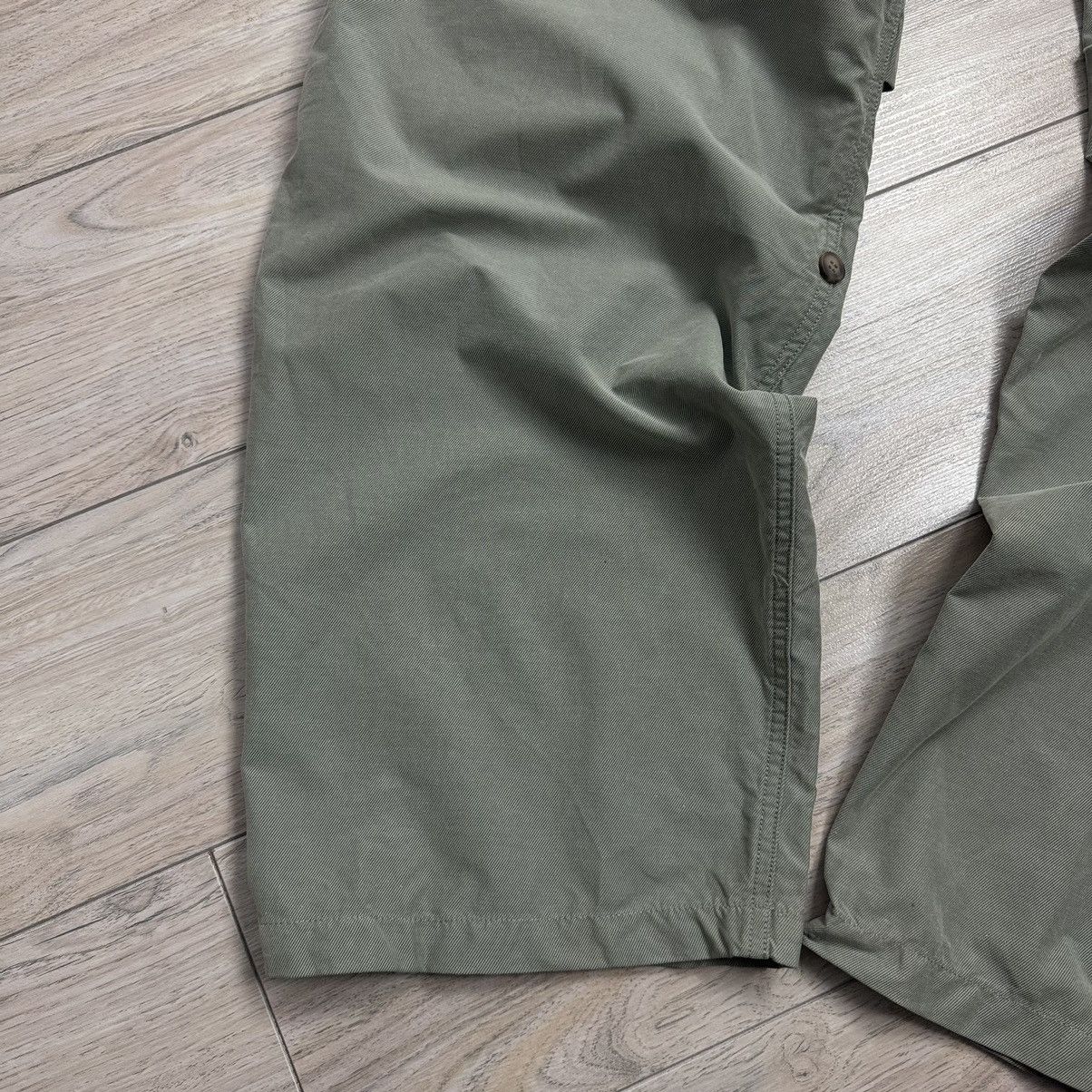 Marlboro Vintage Marlboro Classics Y2K Utility Cargo Beige Pants Size US 33 - 14 Thumbnail