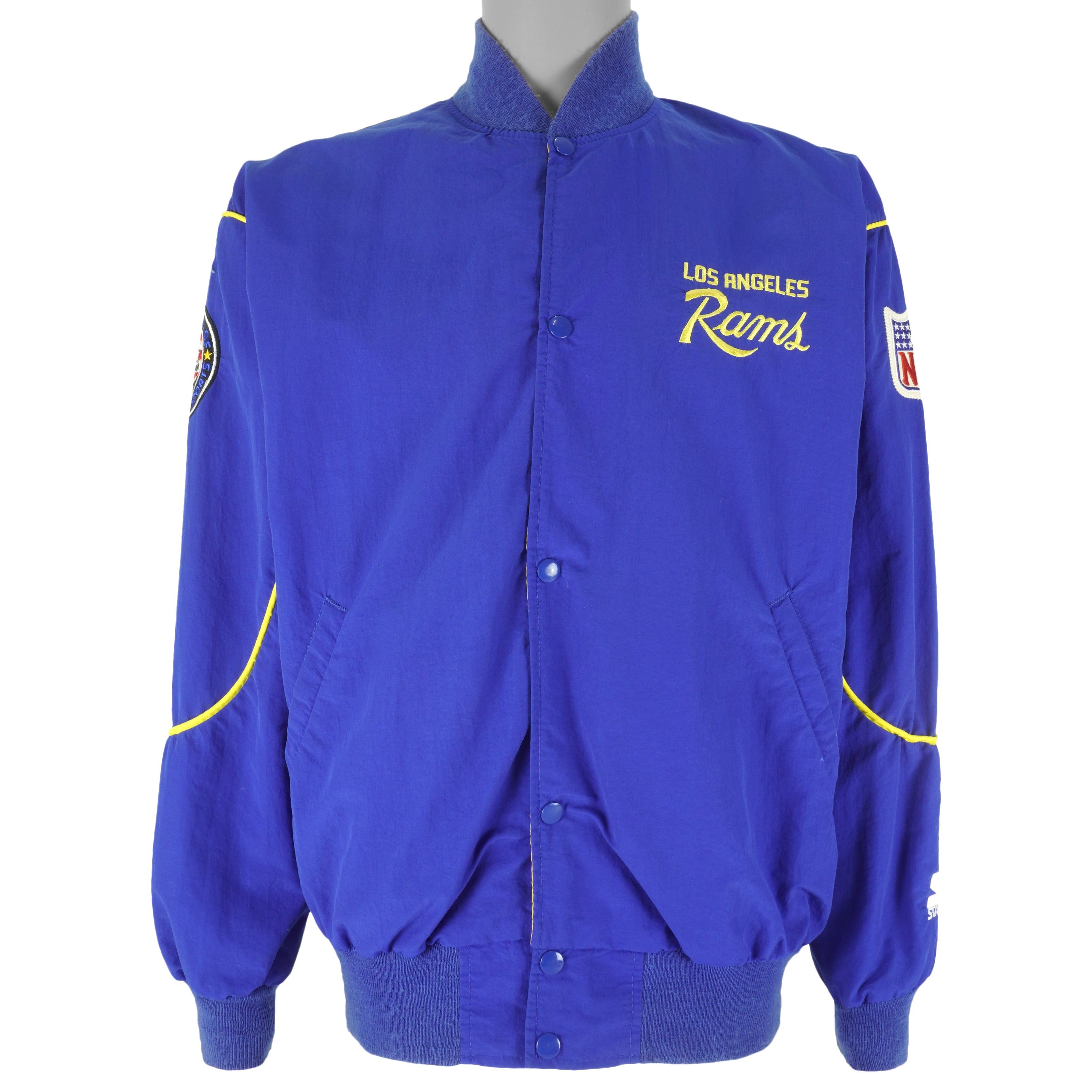 Starter NFL - Los Angeles Rams Embroidered Jacket 1980s Size US L / EU 52-54 / 3 - 1 Thumbnail