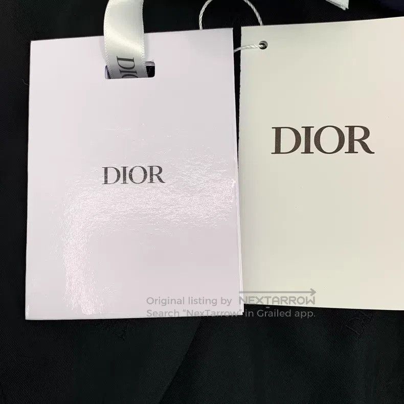 Dior Dior Dark blue logo hooded zipper long-sleeved jacket Size US M / EU 48-50 / 2 - 8 Thumbnail