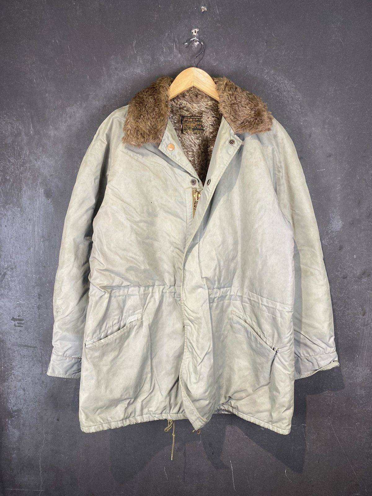 If Six Was Nine × Japanese Brand × Le Grande Bleu (L.G.B.) Jackfis Fieldwith Fur Long Coat Jacket Size US M / EU 48-50 / 2 - 2 Thumbnail