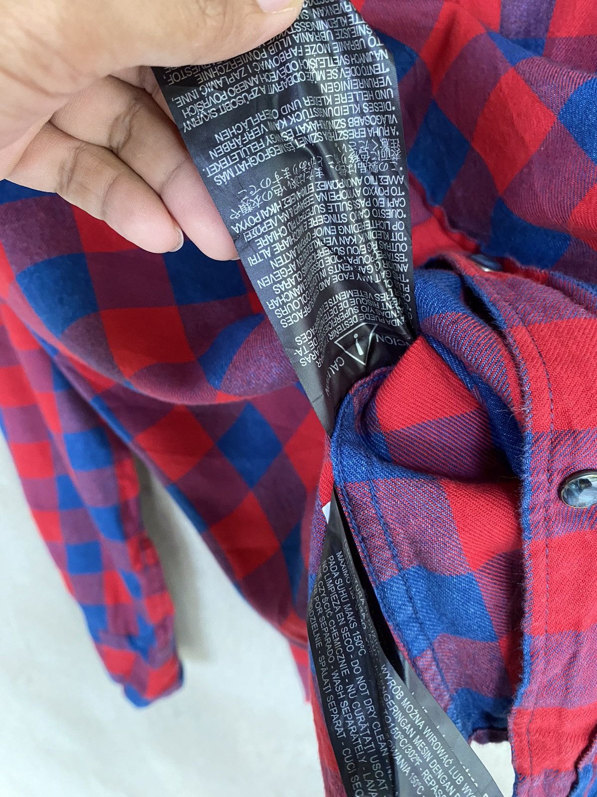 Zara Zara Man Plaid Tartan Flannel Shirt Button Up Size US S / EU 44-46 / 1 - 5 Thumbnail
