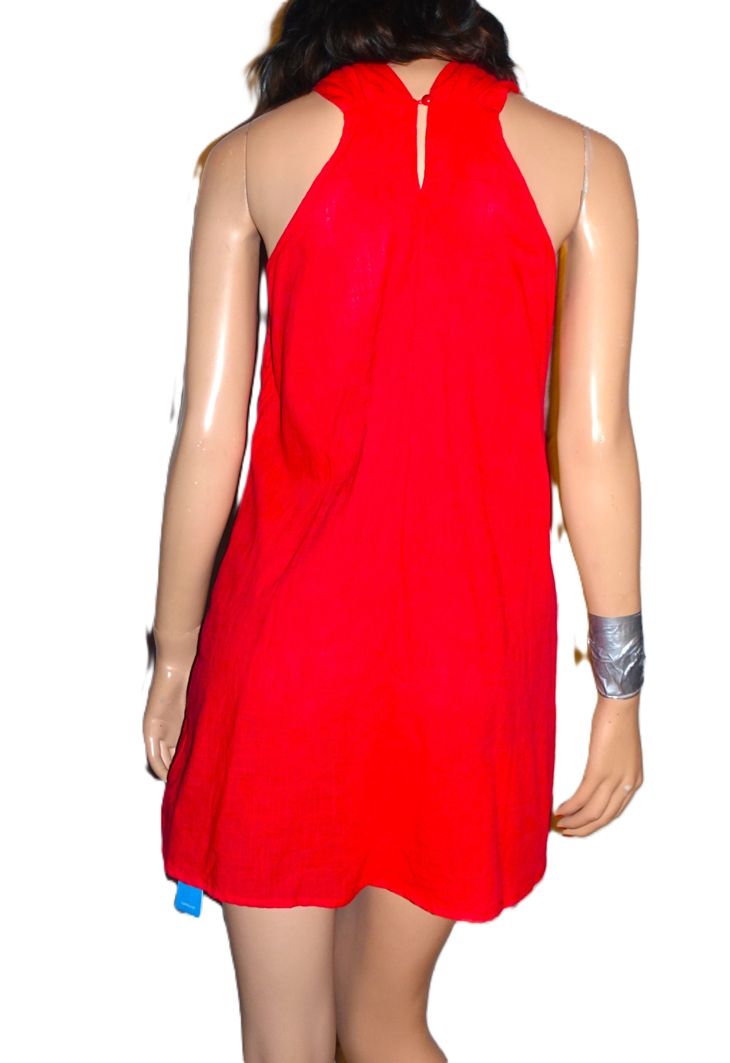 Other Cupshe Red Mini Dress XS NWT Size XS / US 0-2 / IT 36-38 - 5 Thumbnail