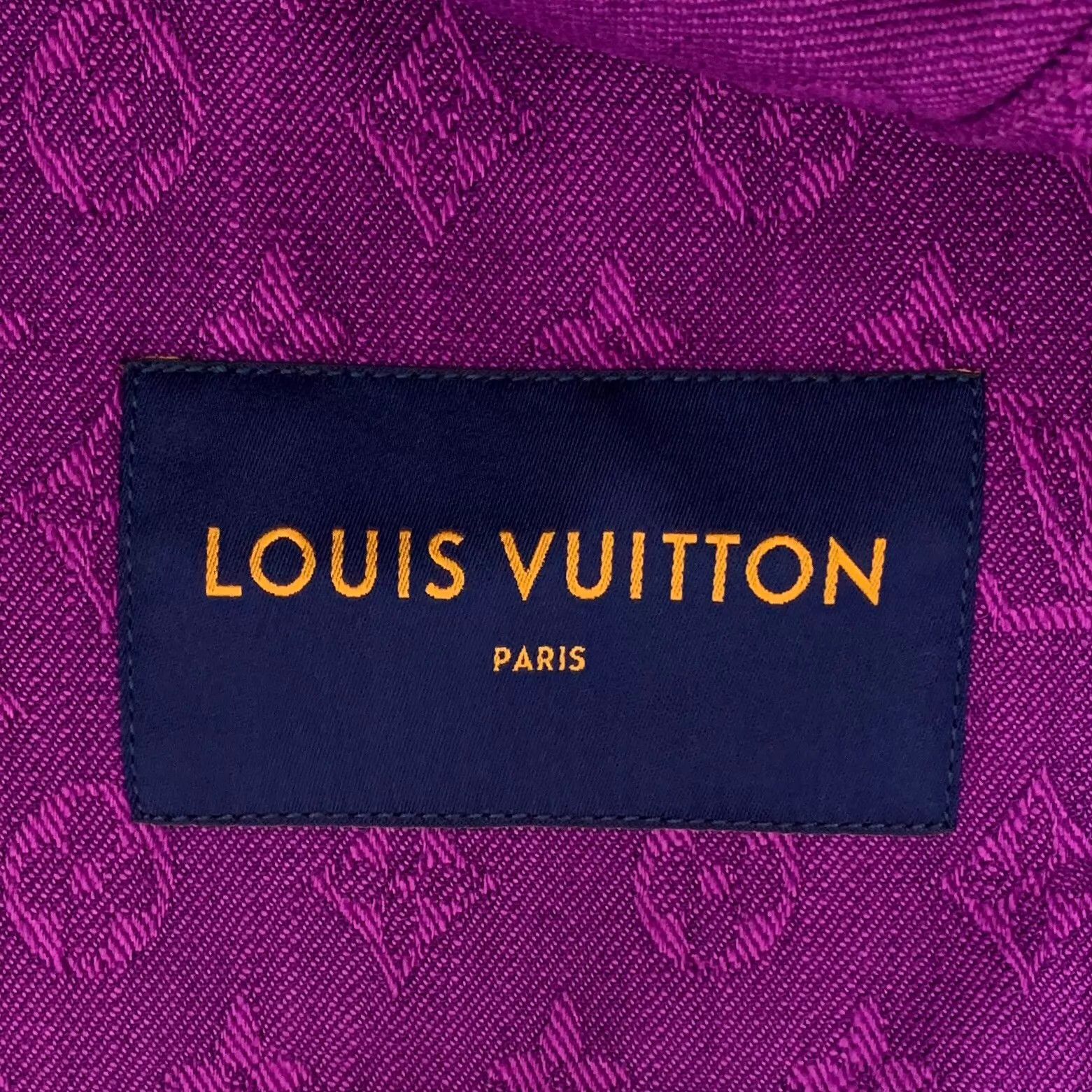 Louis Vuitton louis vuitton purple denim jacket Size US M / EU 48-50 / 2 - 6 Thumbnail