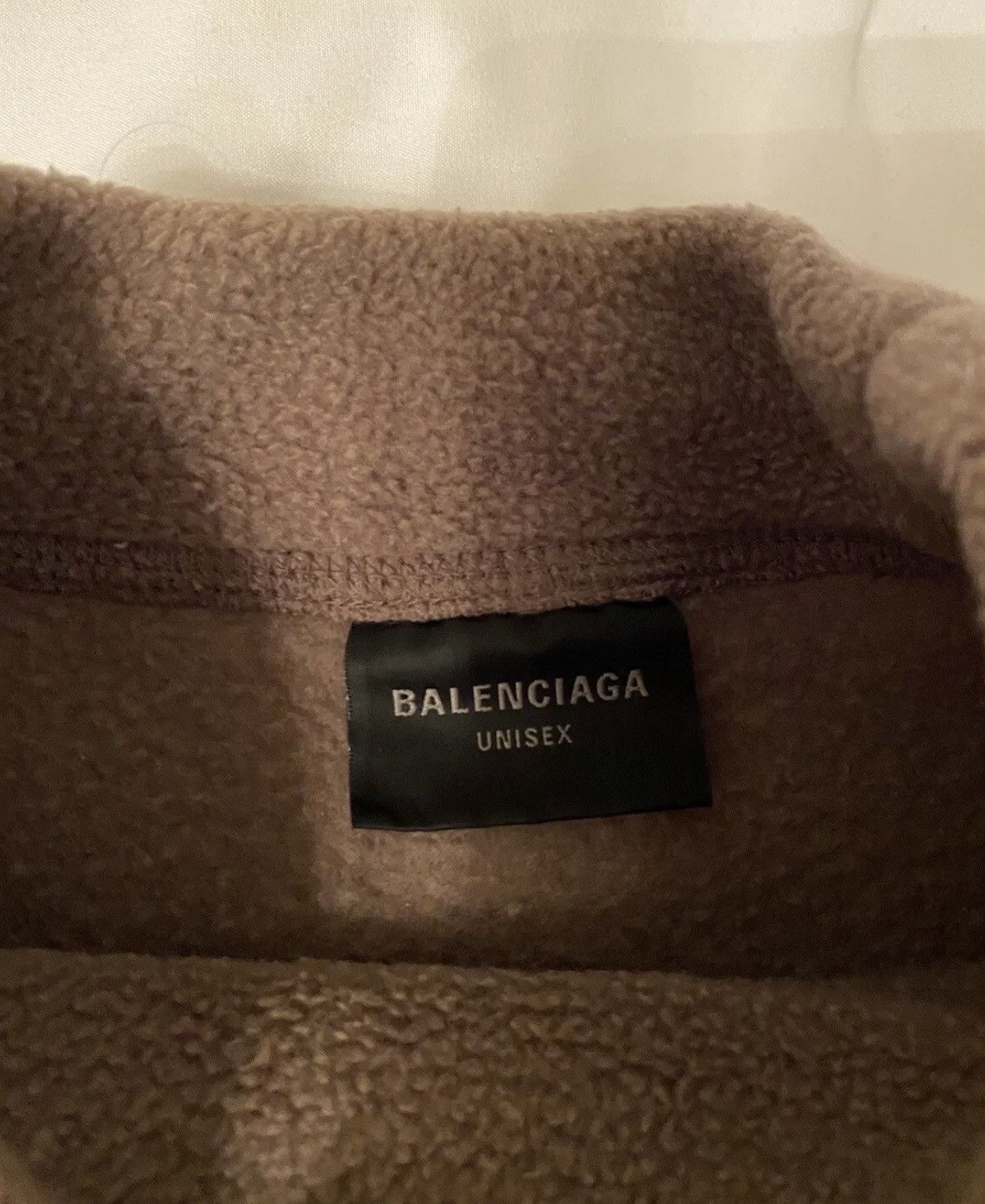 Balenciaga Balenciaga fleece crewneck Size US L / EU 52-54 / 3 - 2 Thumbnail