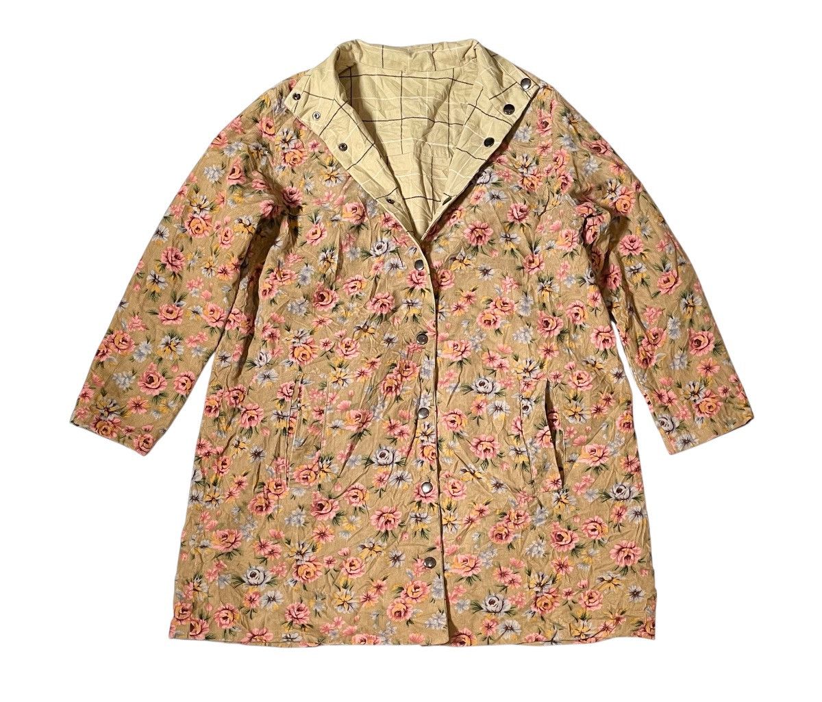Yohji Yamamoto Vintage yohji yamamoto y’s reversible flowers jacket Size US M / EU 48-50 / 2 - 1 Thumbnail