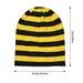 Vintage Yellow And Black Honey Bee Stripes Thin Skullies Beanies Size ONE SIZE - 5 Thumbnail