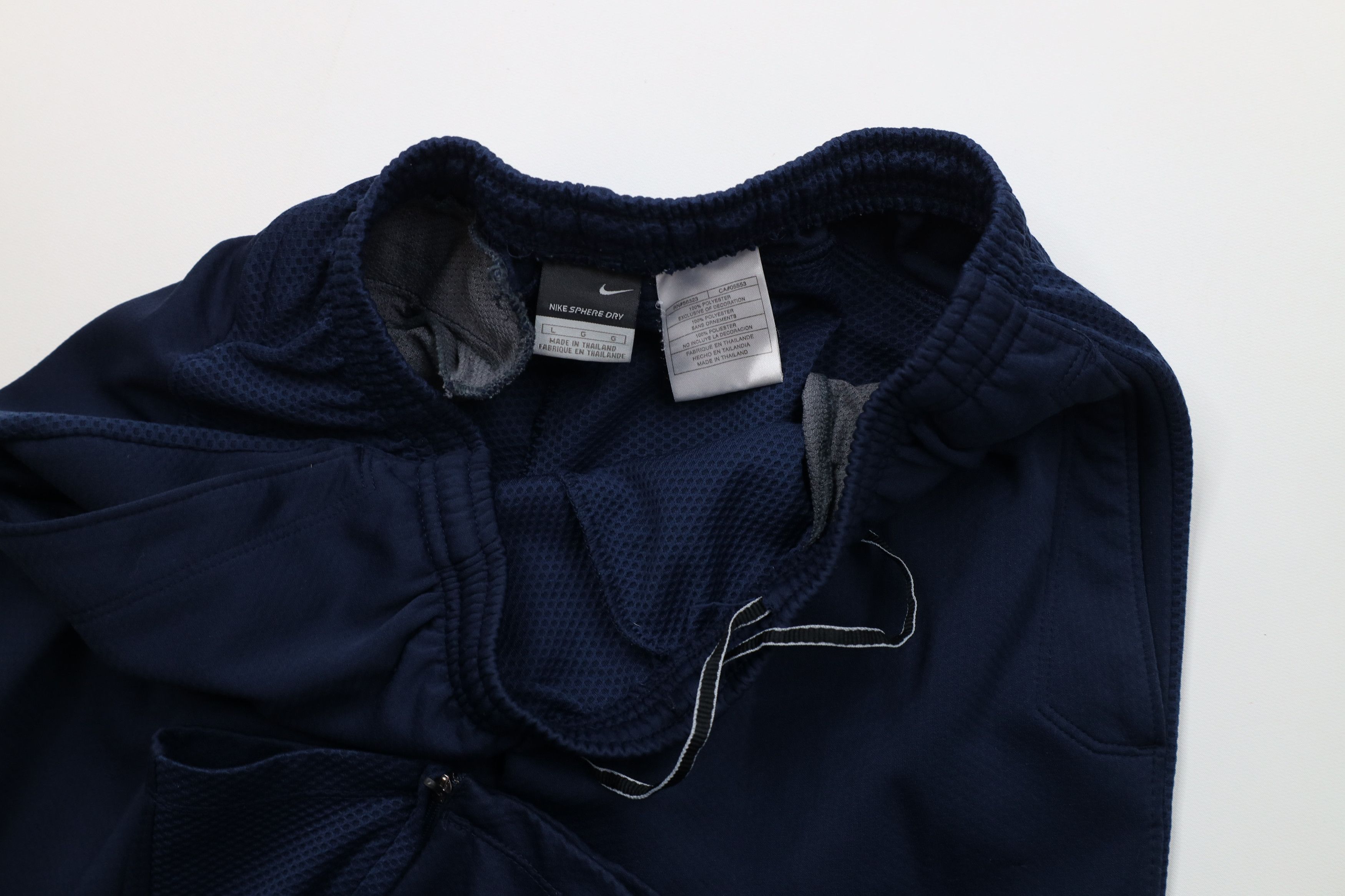 Nike Vintage Nike Sphere Mini Swoosh Thermal Knit Pants Blue Size US 36 / EU 52 - 11 Thumbnail