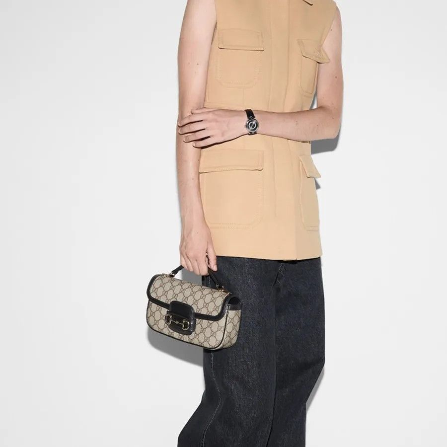 Gucci o1la5ras0526 Size: OS / Horsebit 1955 Small Top Handle Bag Size ONE SIZE - 3 Thumbnail