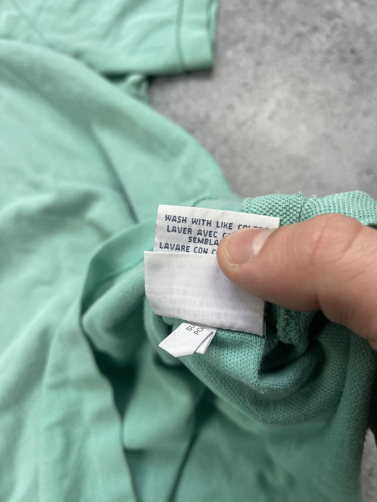 Polo Ralph Lauren × Vintage Polo Ralph Lauren emerald vintage t-shirt Size US S / EU 44-46 / 1 - 6 Thumbnail