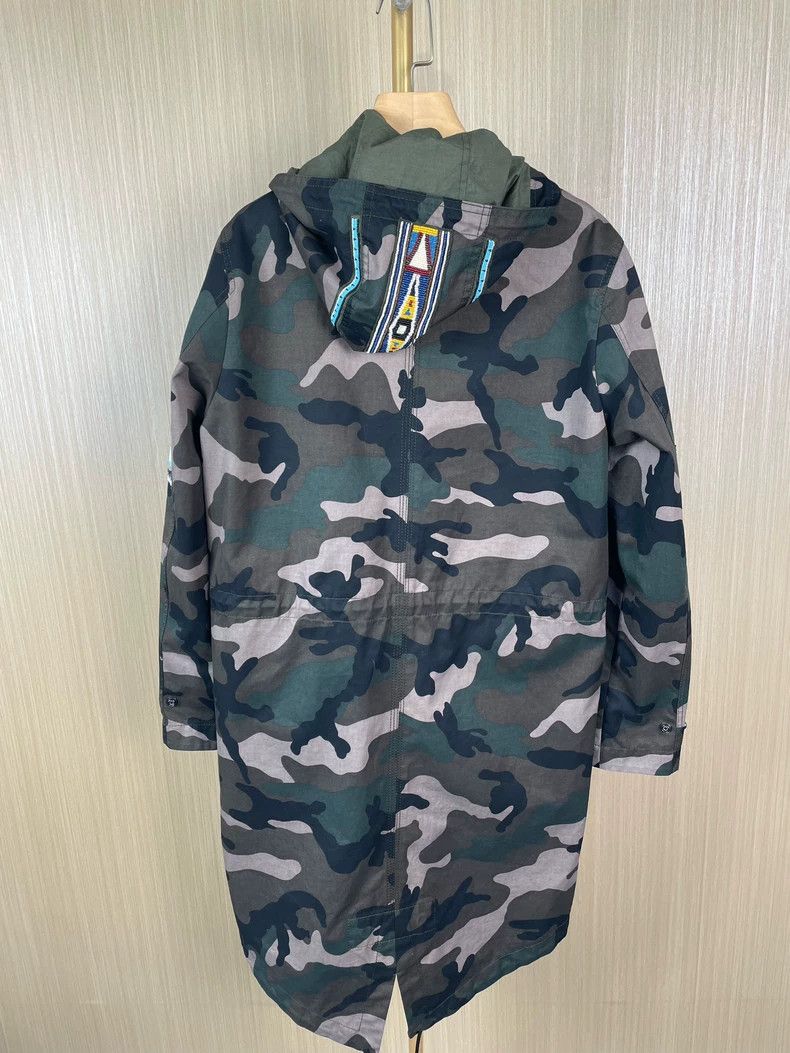 Valentino Valentino Camouflage trench coat Size M / US 6-8 / IT 42-44 - 2 Thumbnail